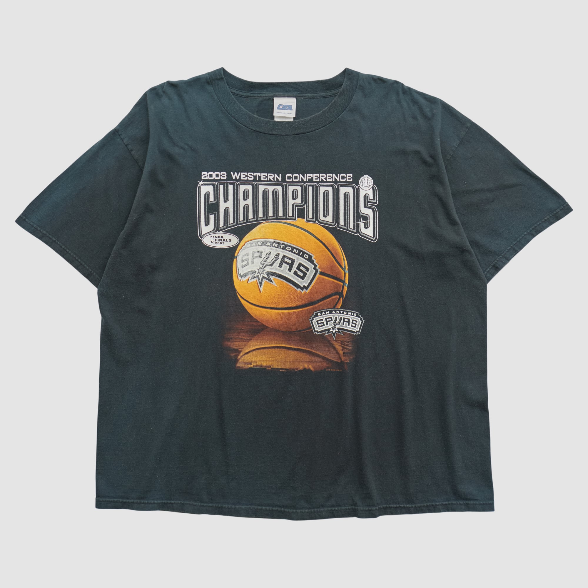 San Antonio Spurs CSA 2003 T-shirt - Black - 3XL