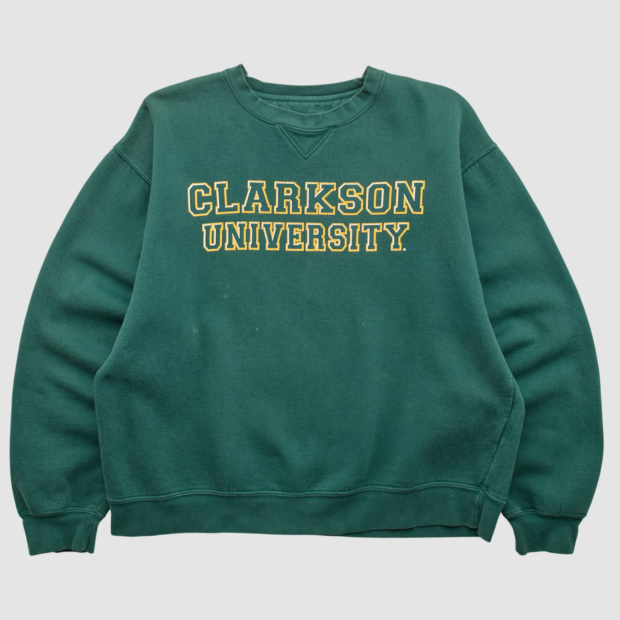 Clarkson Golden Knights Gear For Sports 2000s Pullover Sweatshirt - Green - M