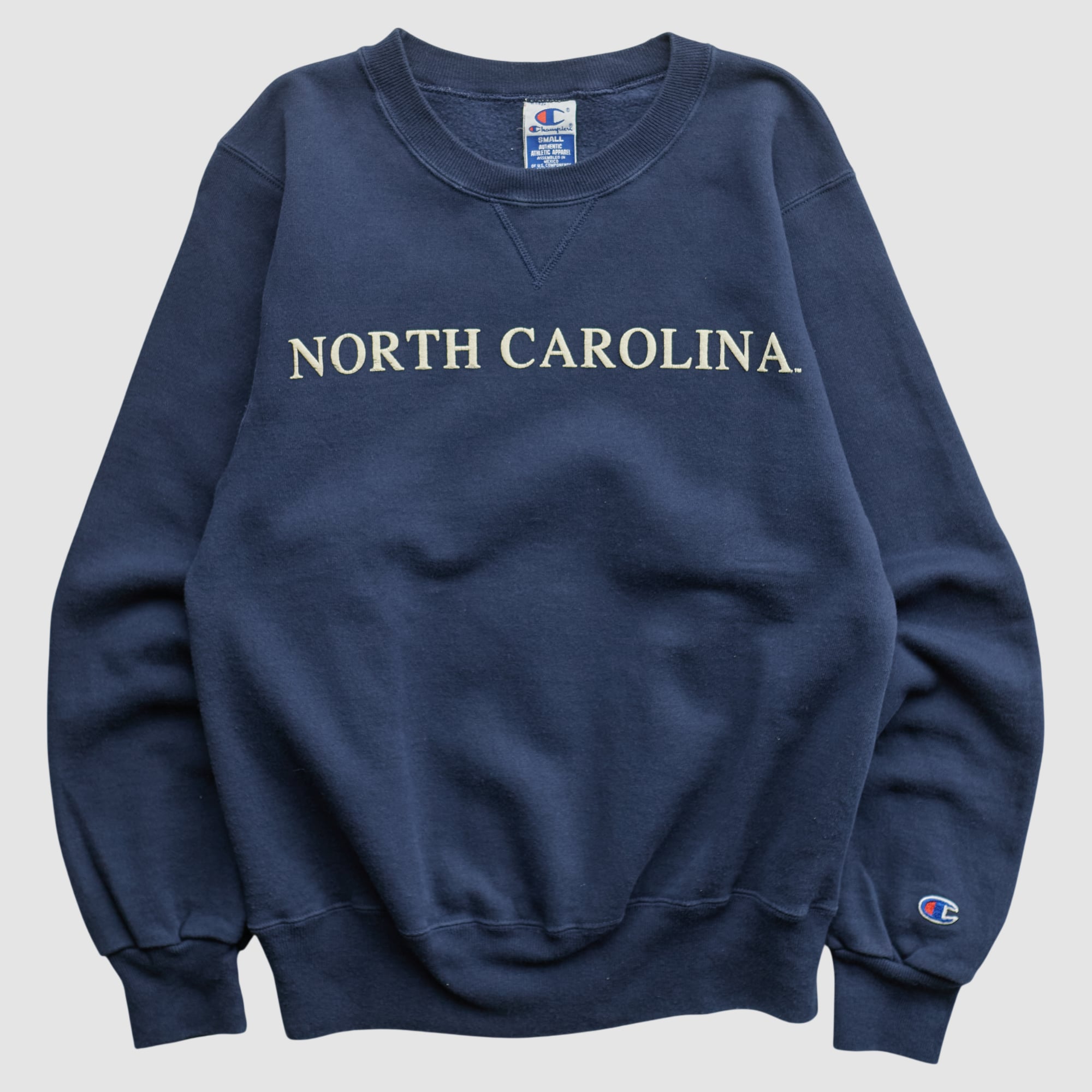 North Carolina Tar Heels Champion 2000s Pullover Sweatshirt - Navy - XS