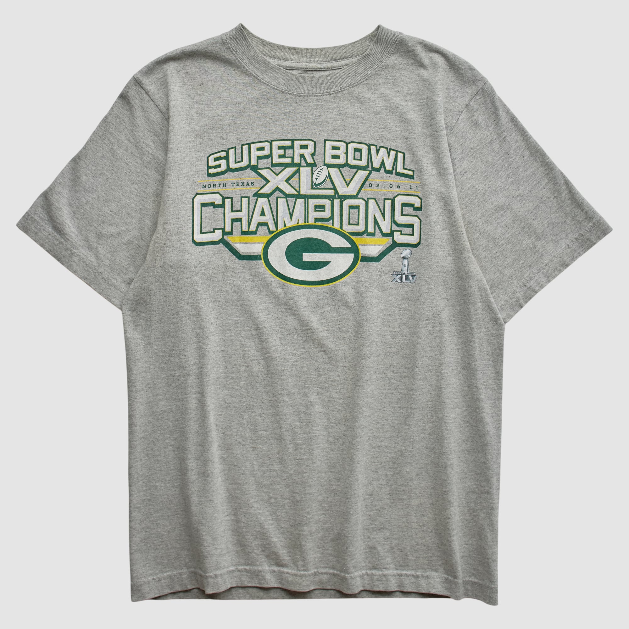 Green Bay Packers Reebok 2011 T-shirt - Heather Gray - M
