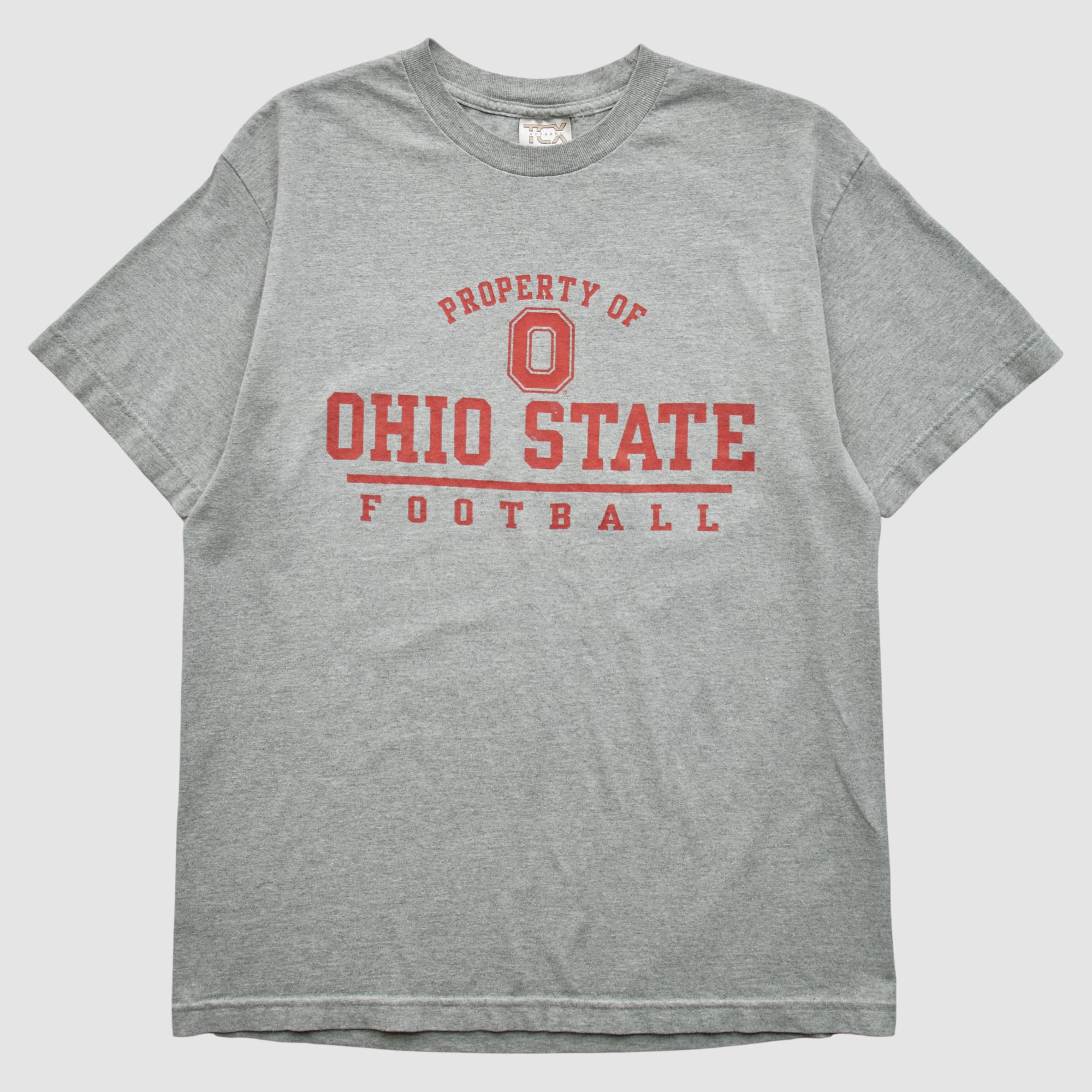 Ohio State Buckeyes Cotton Exchange 2000s T-shirt - Heather Gray - M