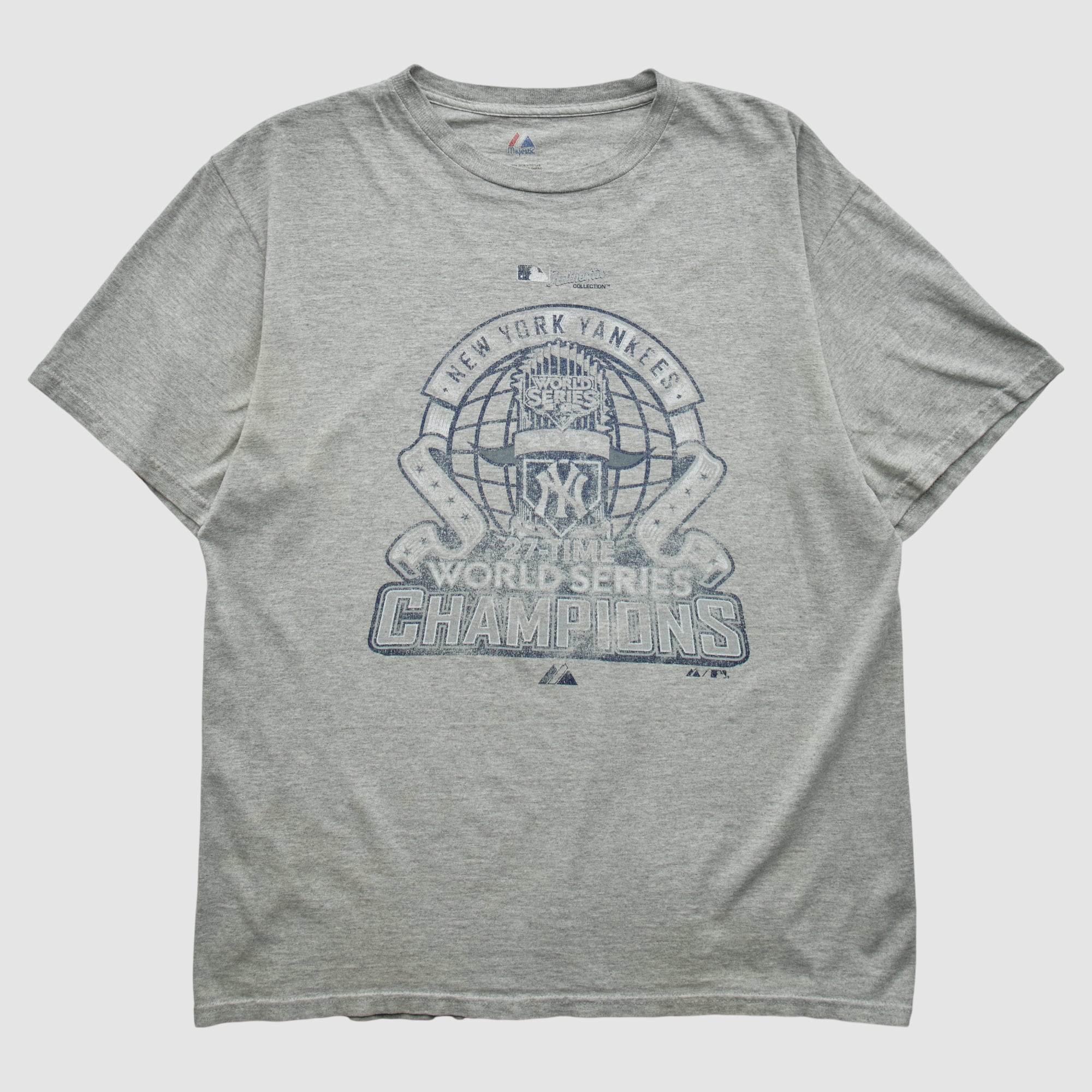 World Series Majestic 2009 T-shirt - Heather Gray - M