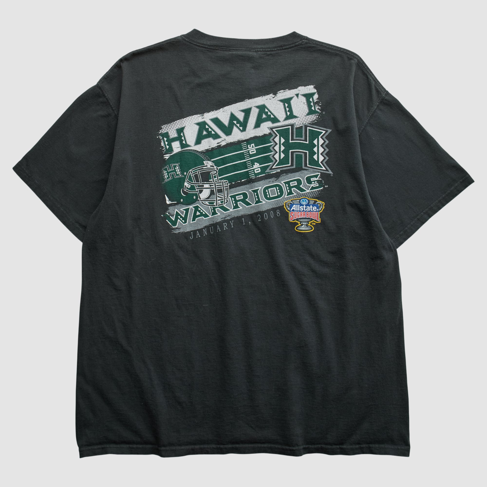 Hawaii Rainbow Warriors Jansport 2008 T-shirt - Black - 2XL