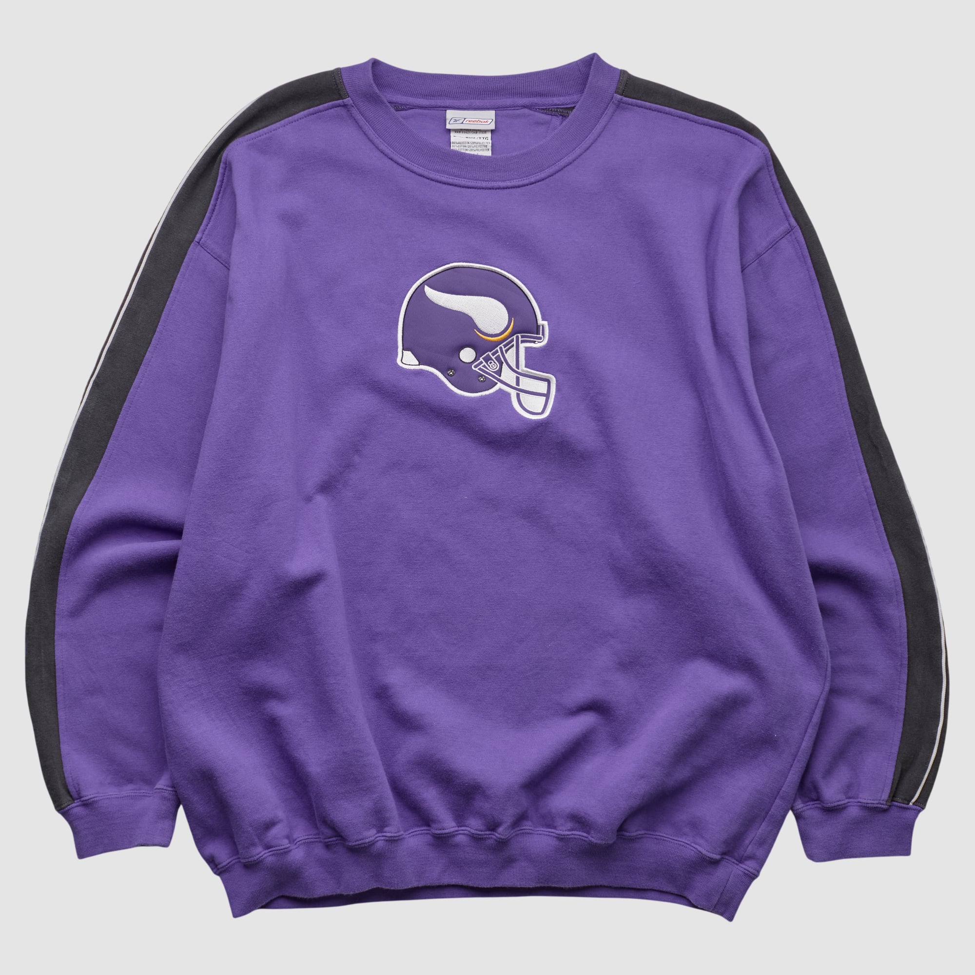 Minnesota Vikings Reebok 2000s Pullover Sweatshirt - Purple - XL