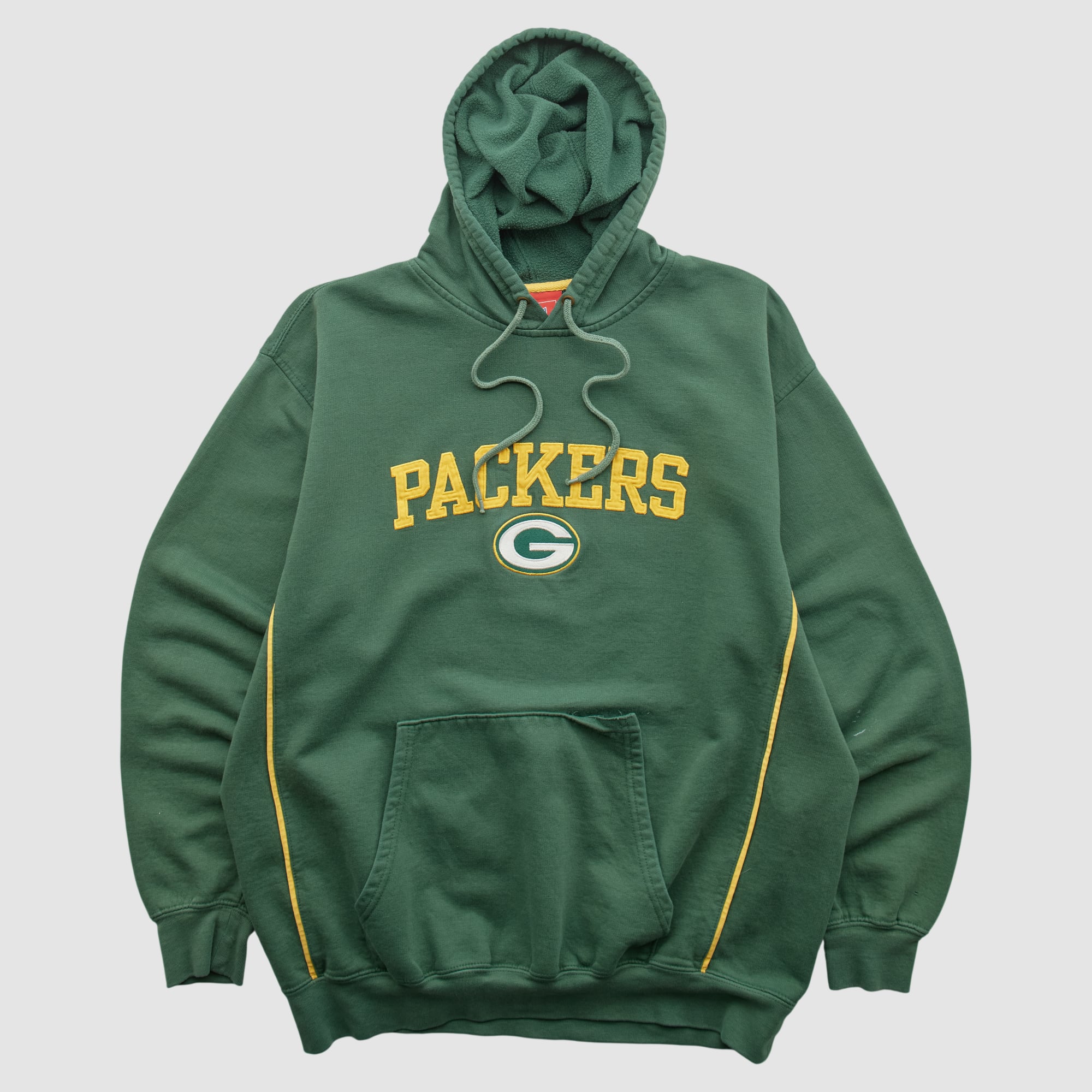 Green Bay Packers NFL 2000s Hooded Pullover Sweatshirt - Green - M