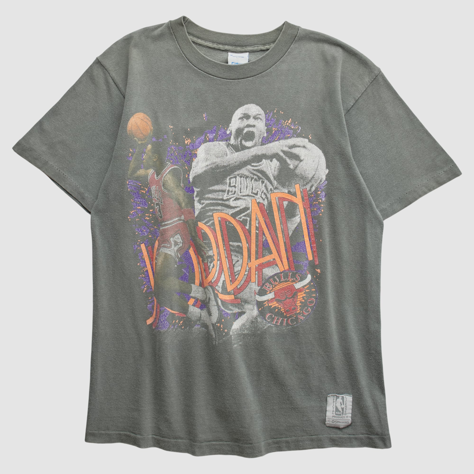 Chicago Bulls Salem Sportswear 90s T-shirt - Gray - M