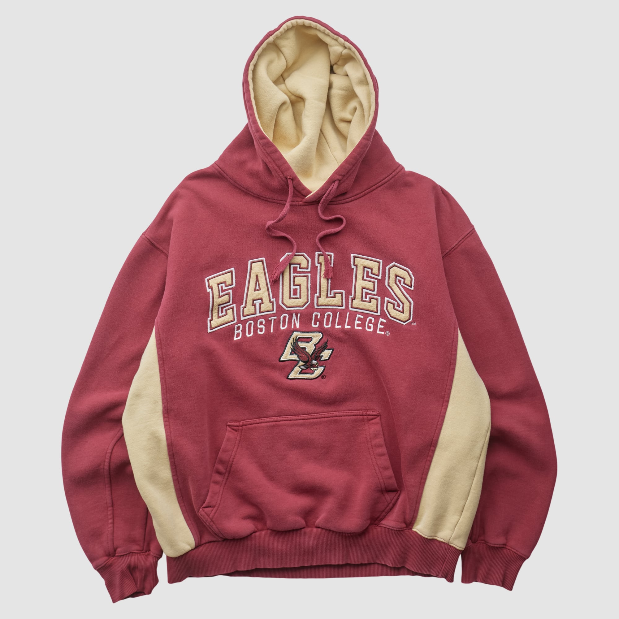 Boston College Eagles Colosseum 2010s Hooded Pullover Sweatshirt - Maroon - S