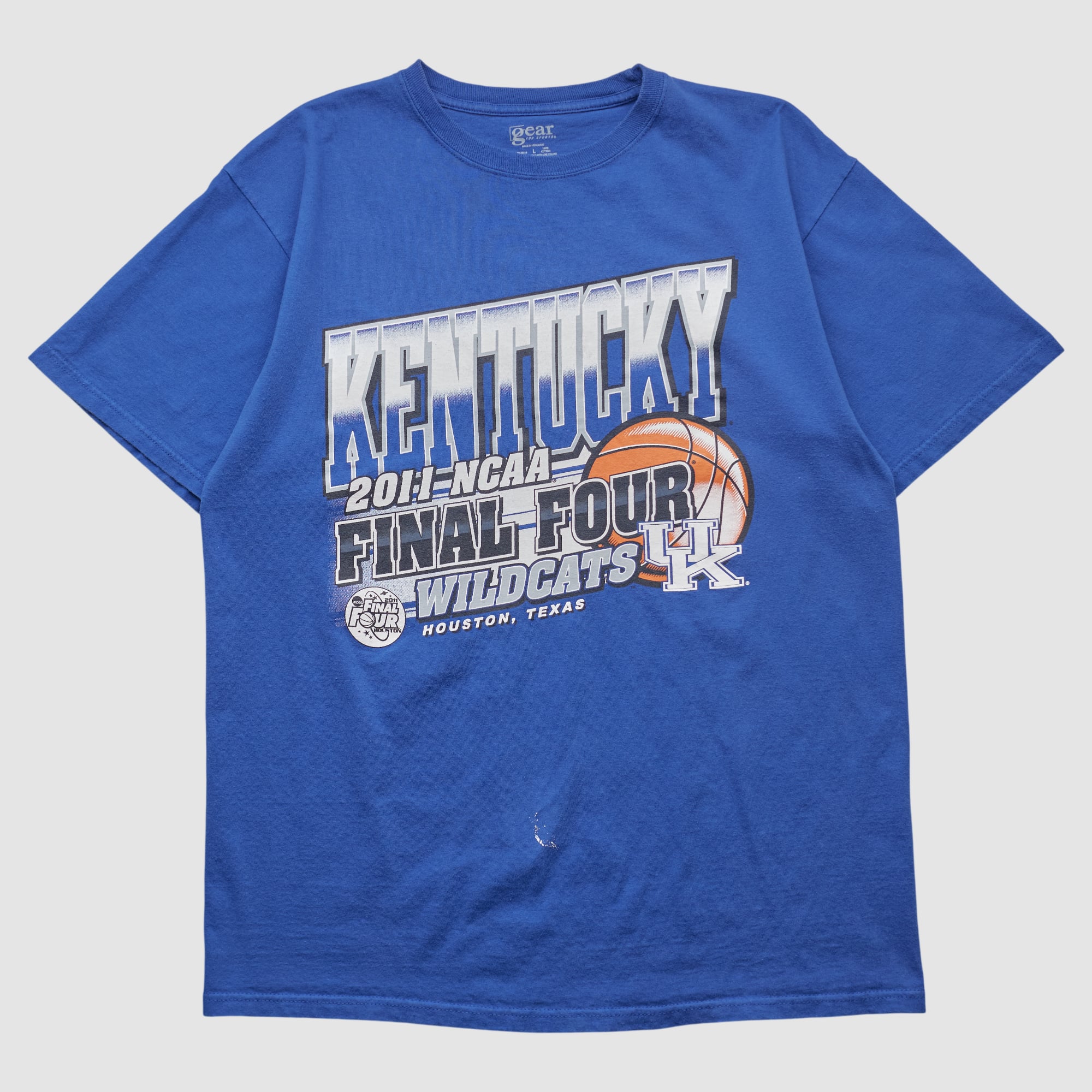 Kentucky Wildcats Gear For Sports 2011 T-shirt - Blue - L