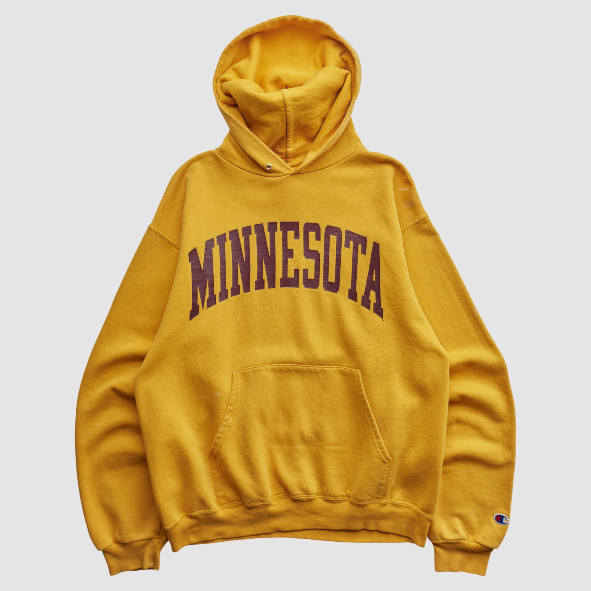 Minnesota Golden Gophers Champion 2000s Hooded Pullover Sweatshirt - Yellow - S