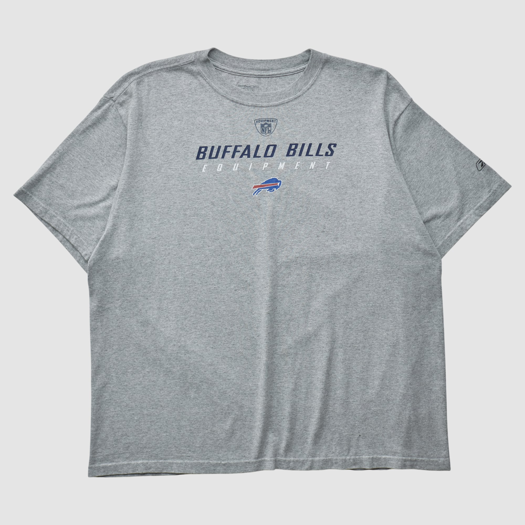 Buffalo Bills Reebok 2010s T-shirt - Heather Gray - 2XL