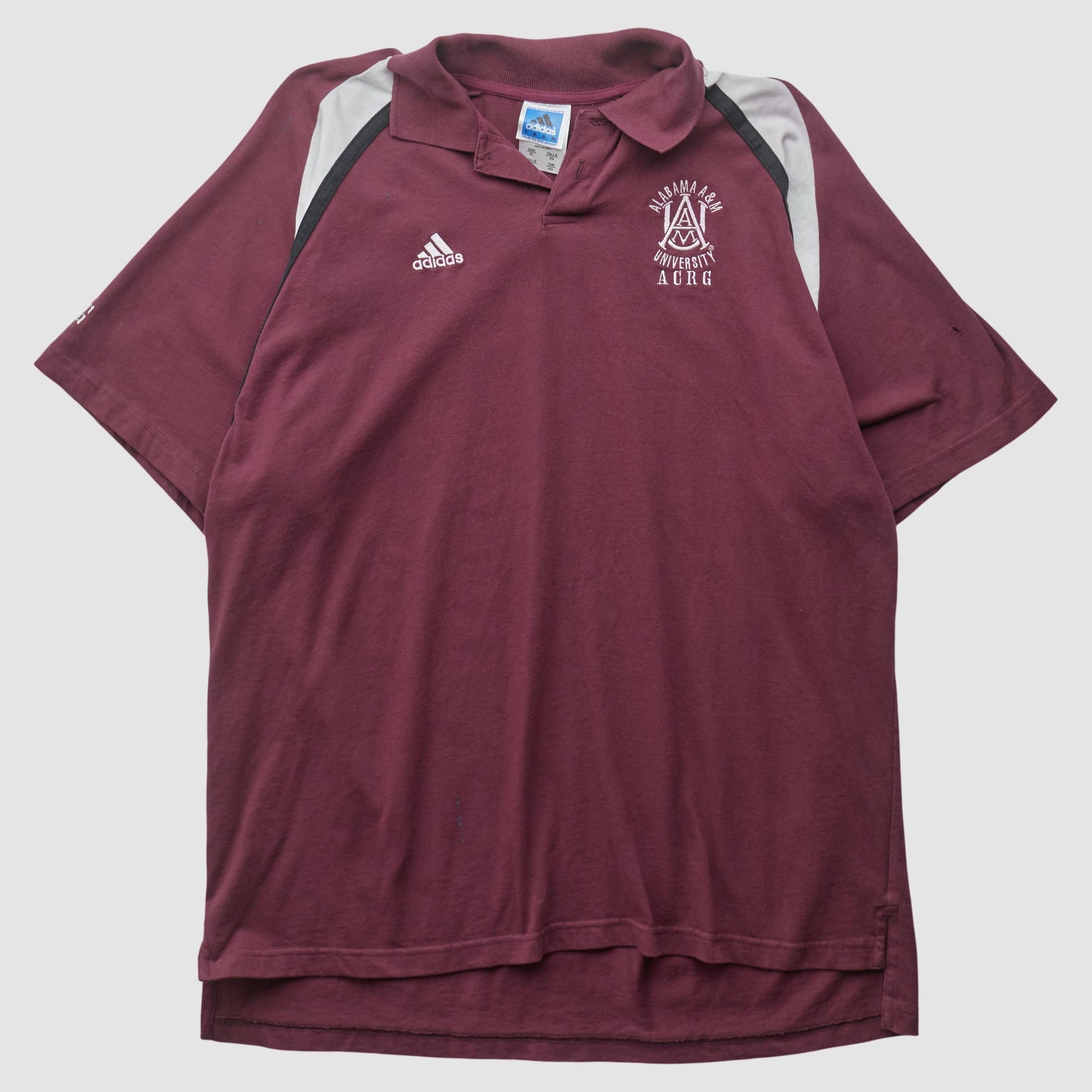 Alabama A&M Bulldogs Adidas 2000s Polo - Maroon - 2XL