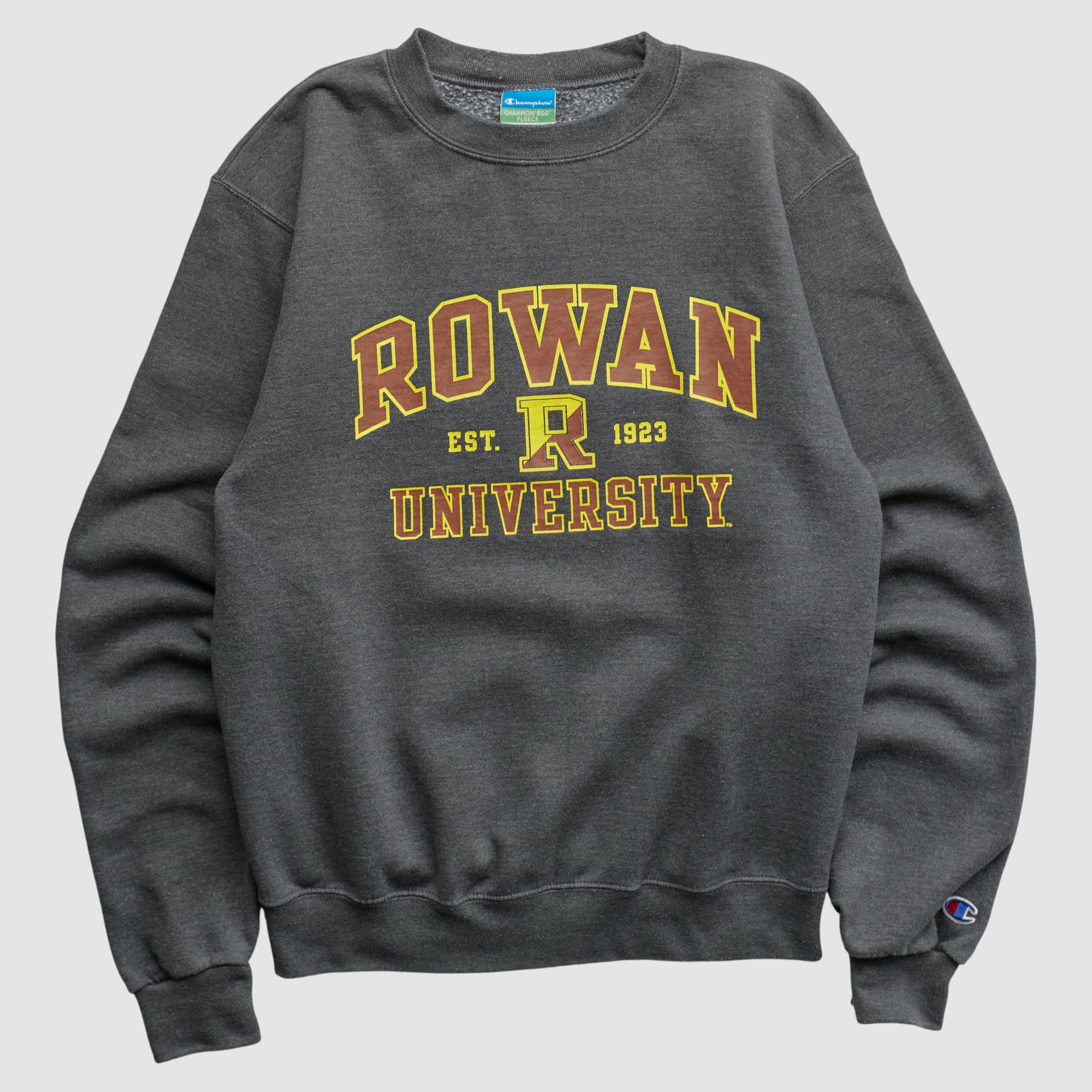 Rowan Profs Champion 2010s Pullover Sweatshirt - Charcoal - XS