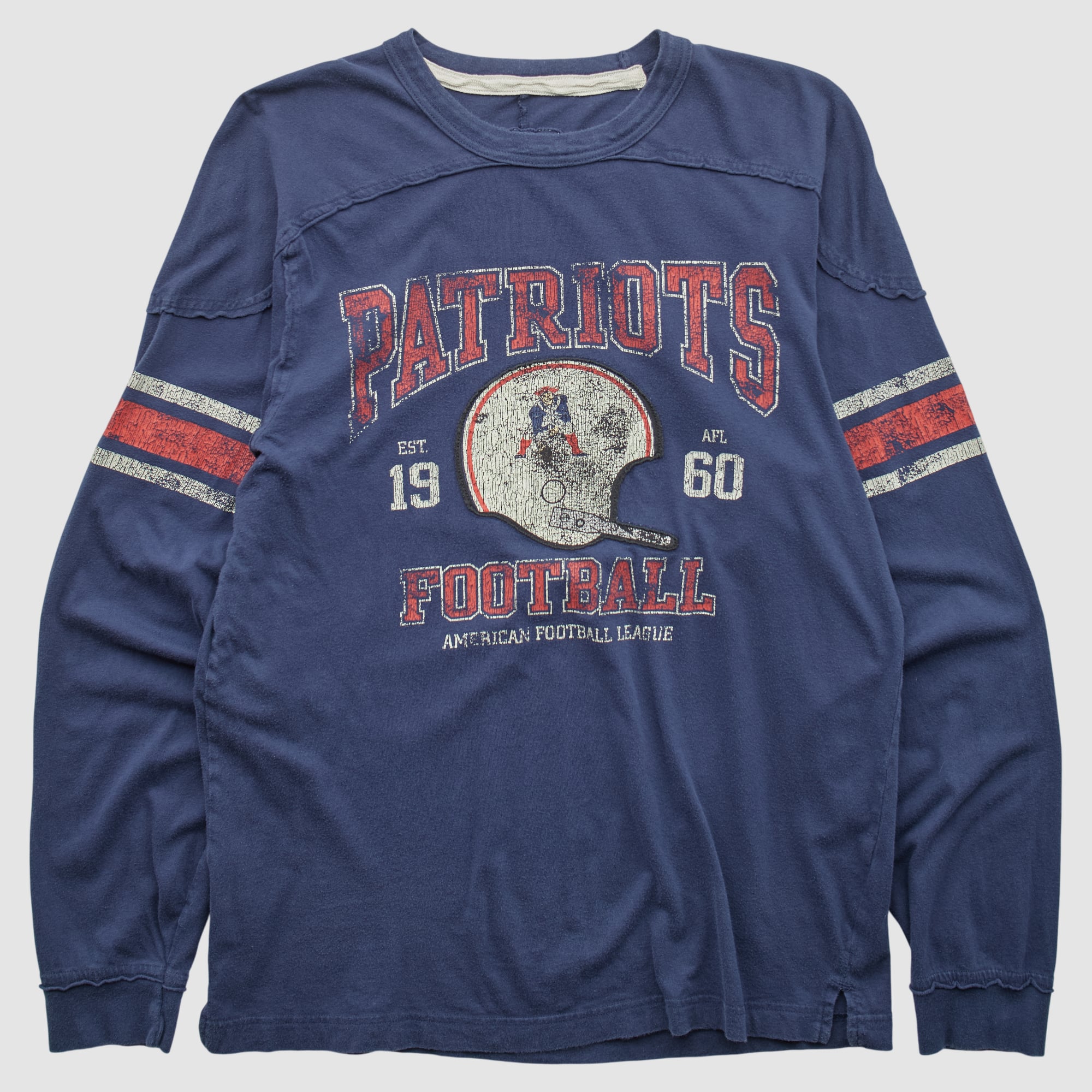 New England Patriots NFL 2010s Long Sleeve T-shirt - Navy - M