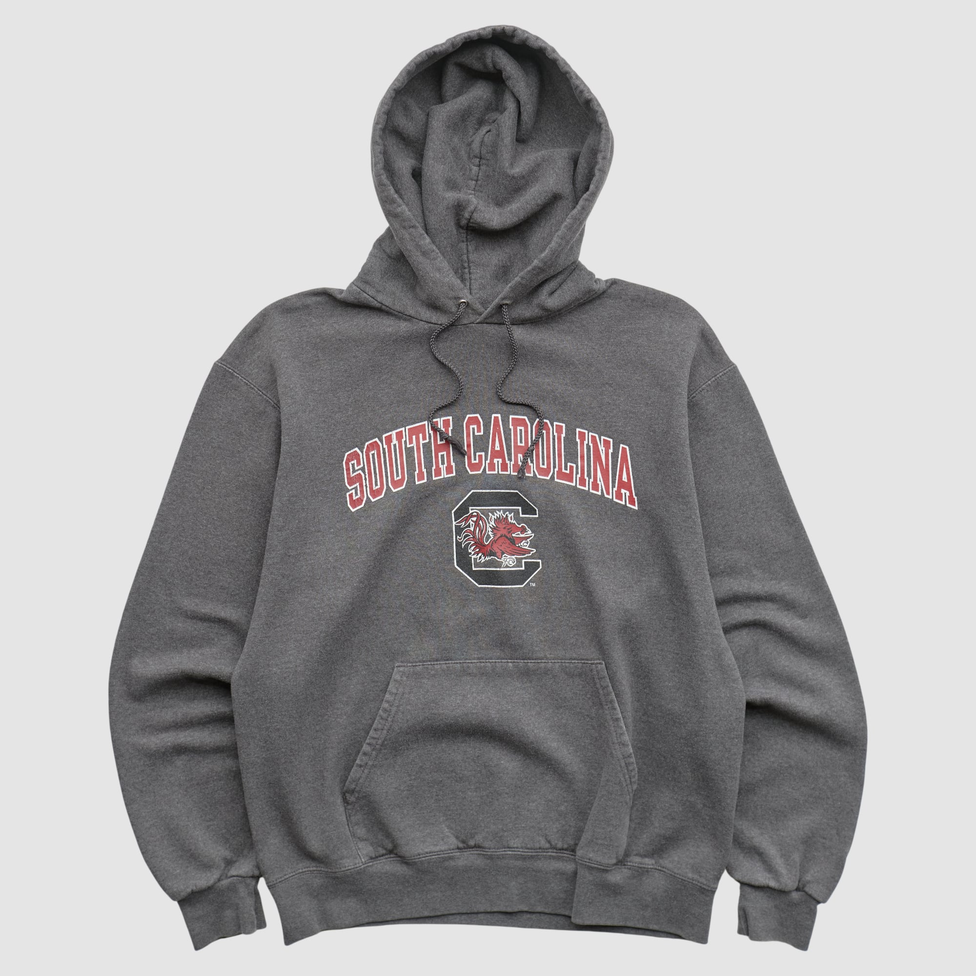 South Carolina Gamecocks Champion 2000s Hooded Pullover Sweatshirt - Charcoal - S