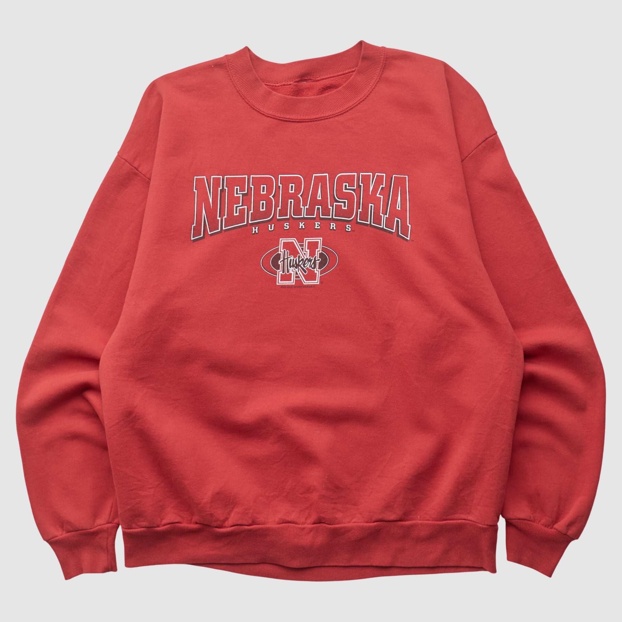 Nebraska Huskers 2000s Pullover Sweatshirt - Red - S