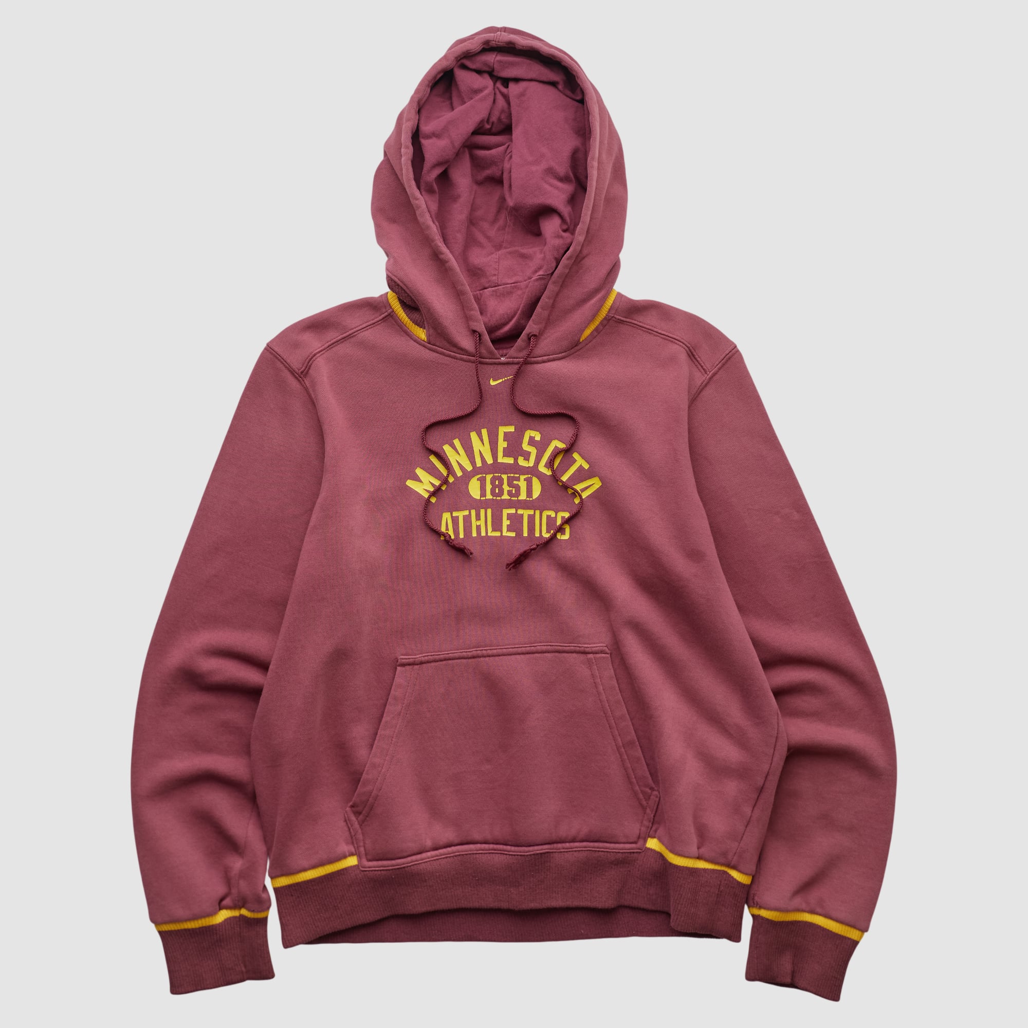 Minnesota Golden Gophers Nike 2000s Hooded Pullover Sweatshirt - Maroon - XS