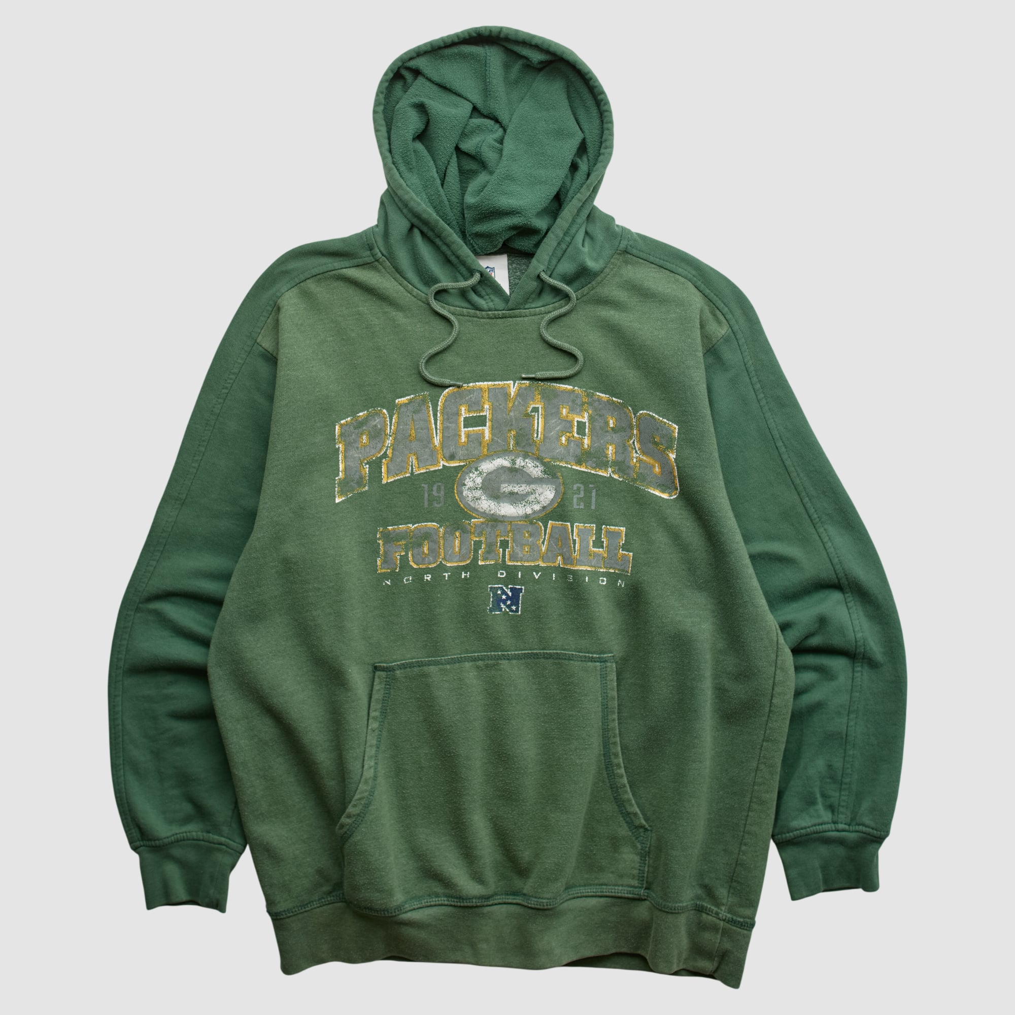 Green Bay Packers NFL 2010s Hooded Pullover Sweatshirt - Green - L