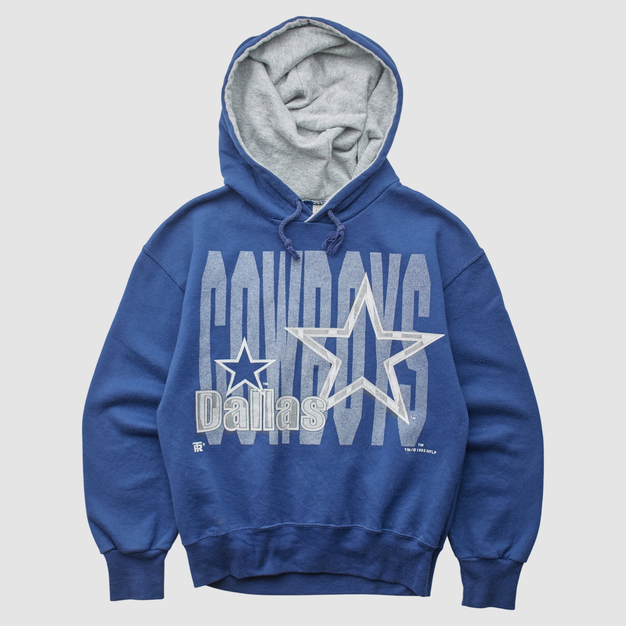 Dallas Cowboys Team Rated 1995 Hooded Pullover Sweatshirt - Blue - Yth M