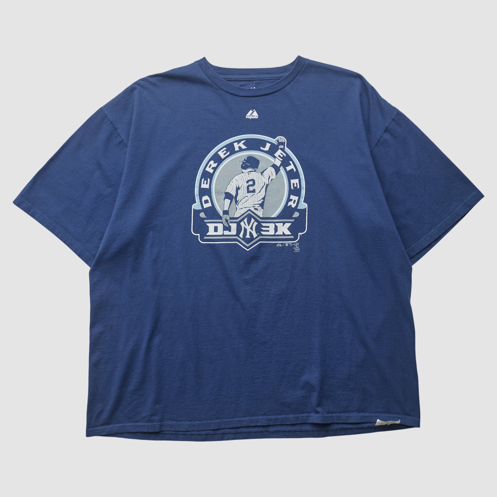 Derek Jeter Majestic 2010s T-shirt - Navy - 2XL