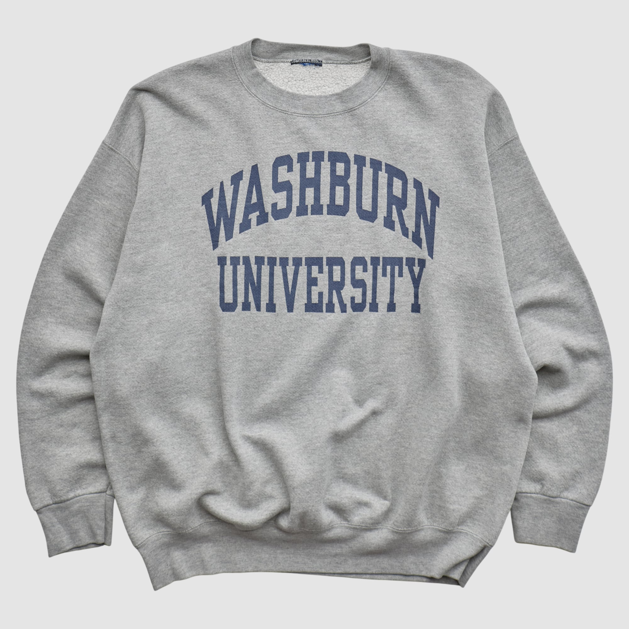Washburn Ichabods 2000s Pullover Sweatshirt - Heather Gray - XL