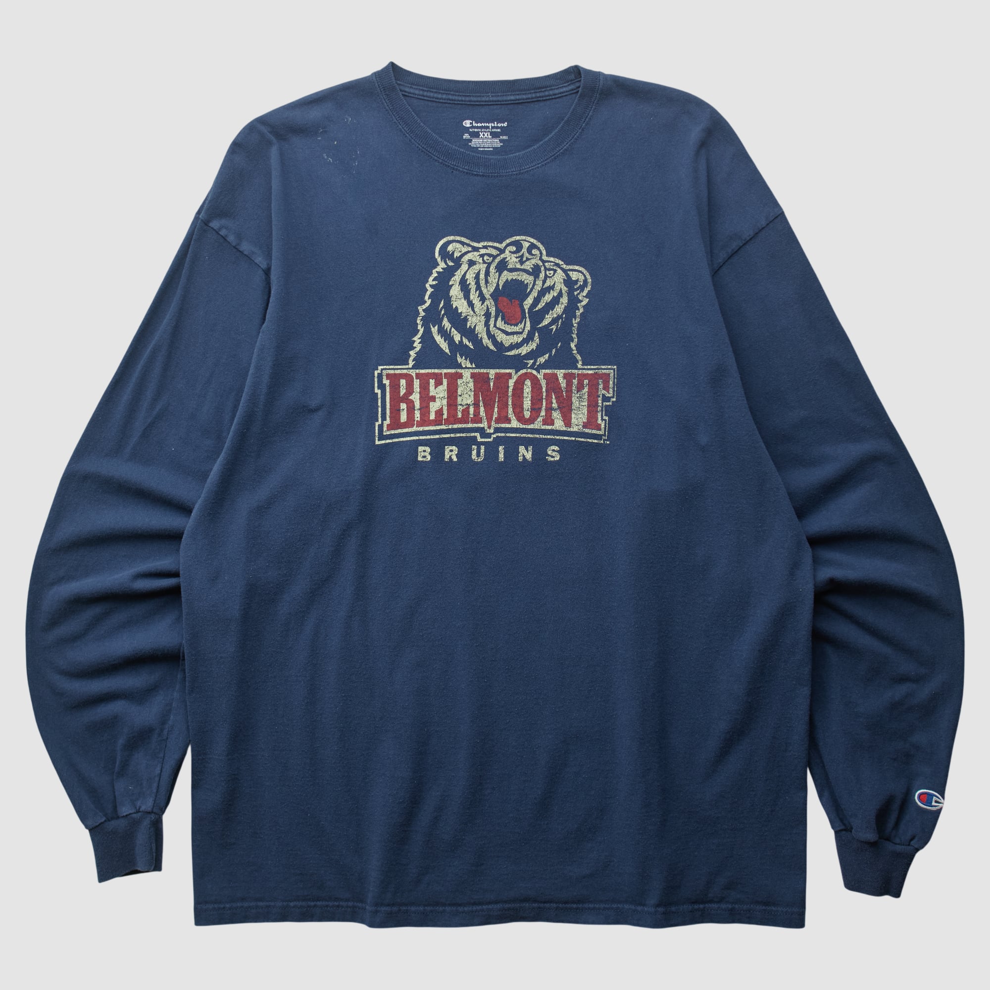 Belmont Bruins Champion 2010s T-shirt - Navy - XL