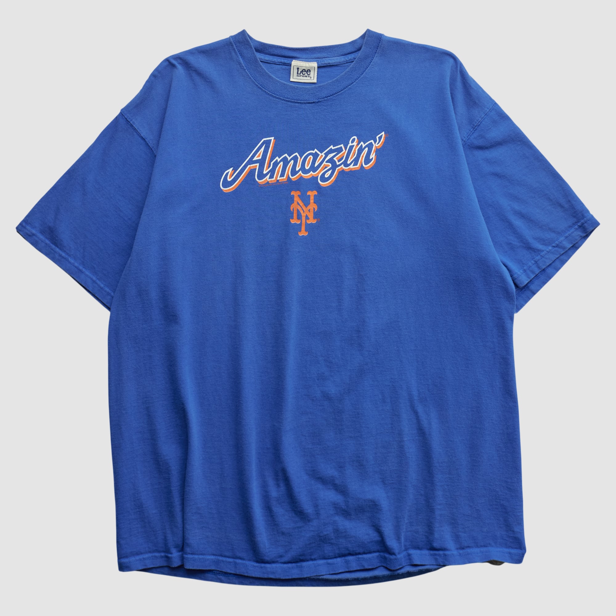 New York Mets Lee Apparel 2000s T-shirt - Blue - 2XL
