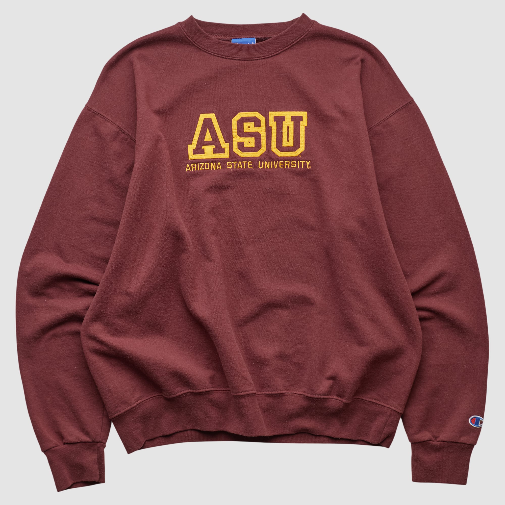 Arizona State Sun Devils Champion 2000s Pullover Sweatshirt - Maroon - M