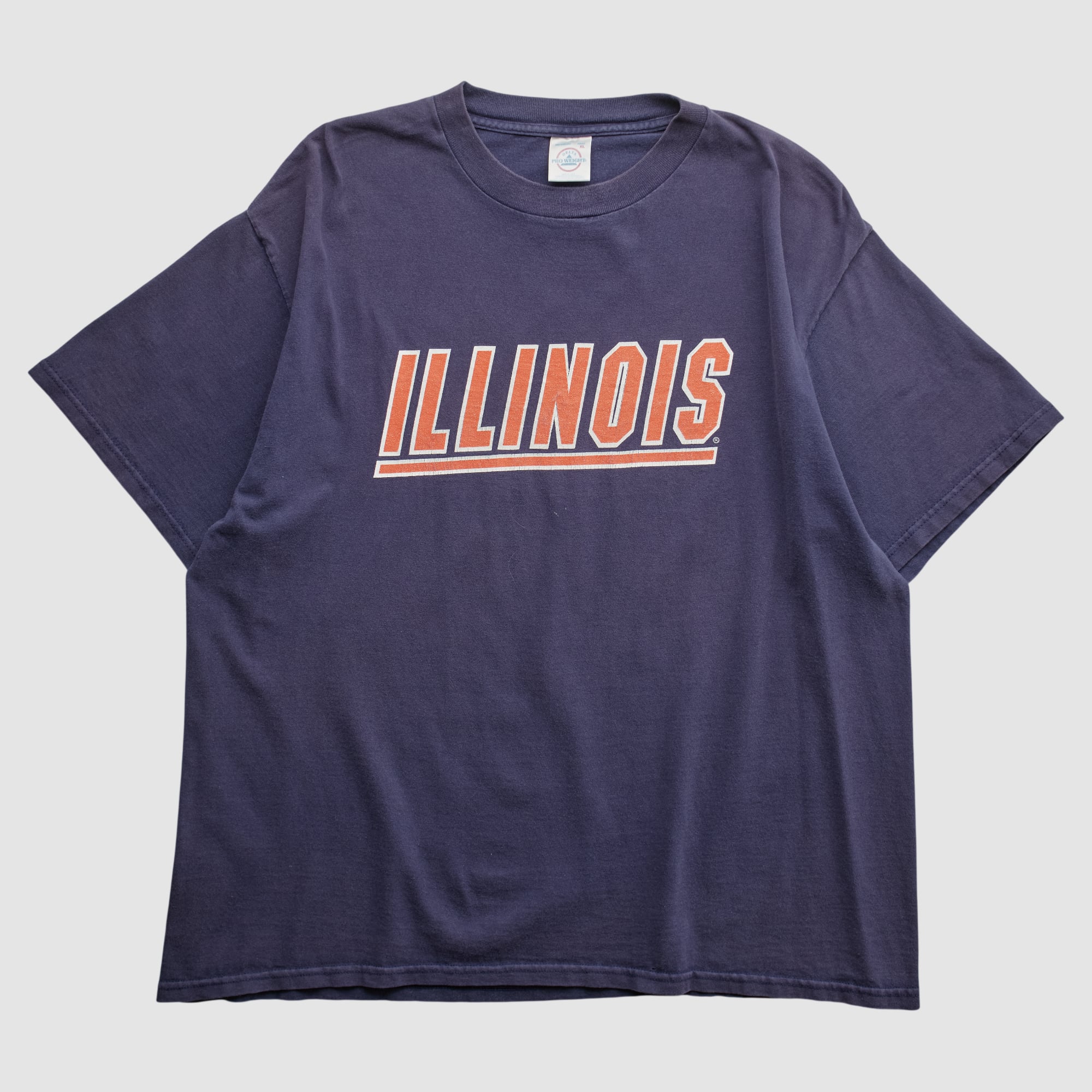 Illinois Fighting Illini Delta 2000s T-shirt - Navy - M