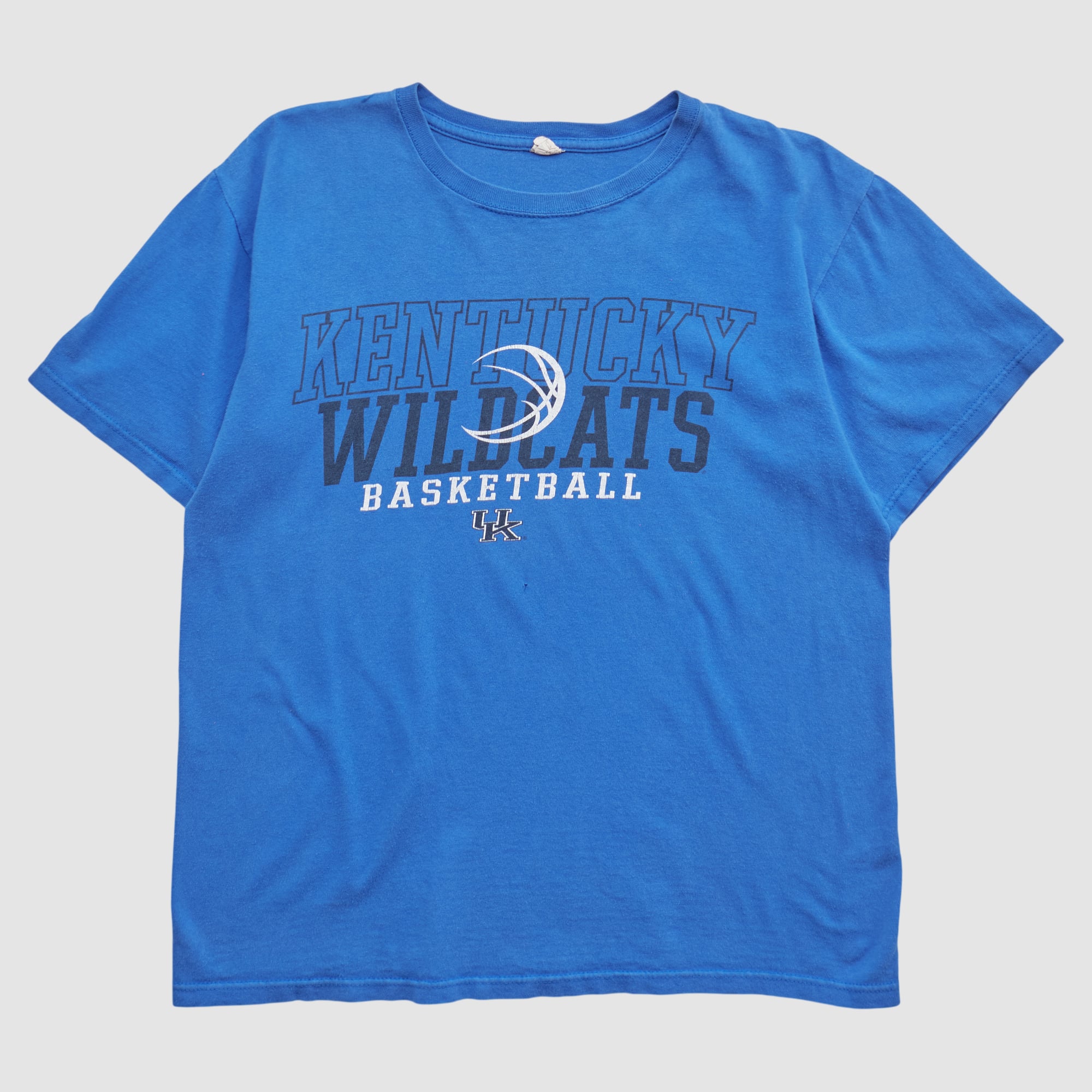 Kentucky Wildcats Anvil 2000s T-shirt - Blue - S