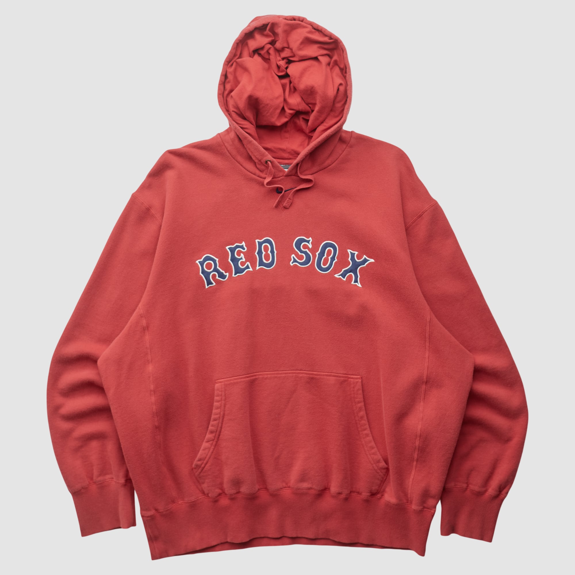 Boston Red Sox Genuine Merchandise 2000s Hooded Pullover Sweatshirt - Red - XL