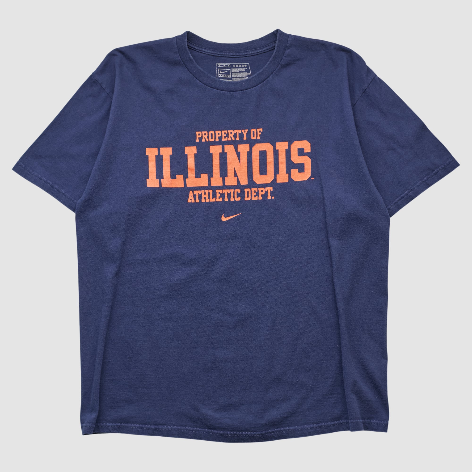 Illinois Fighting Illini Nike 2000s T-shirt - Navy - M