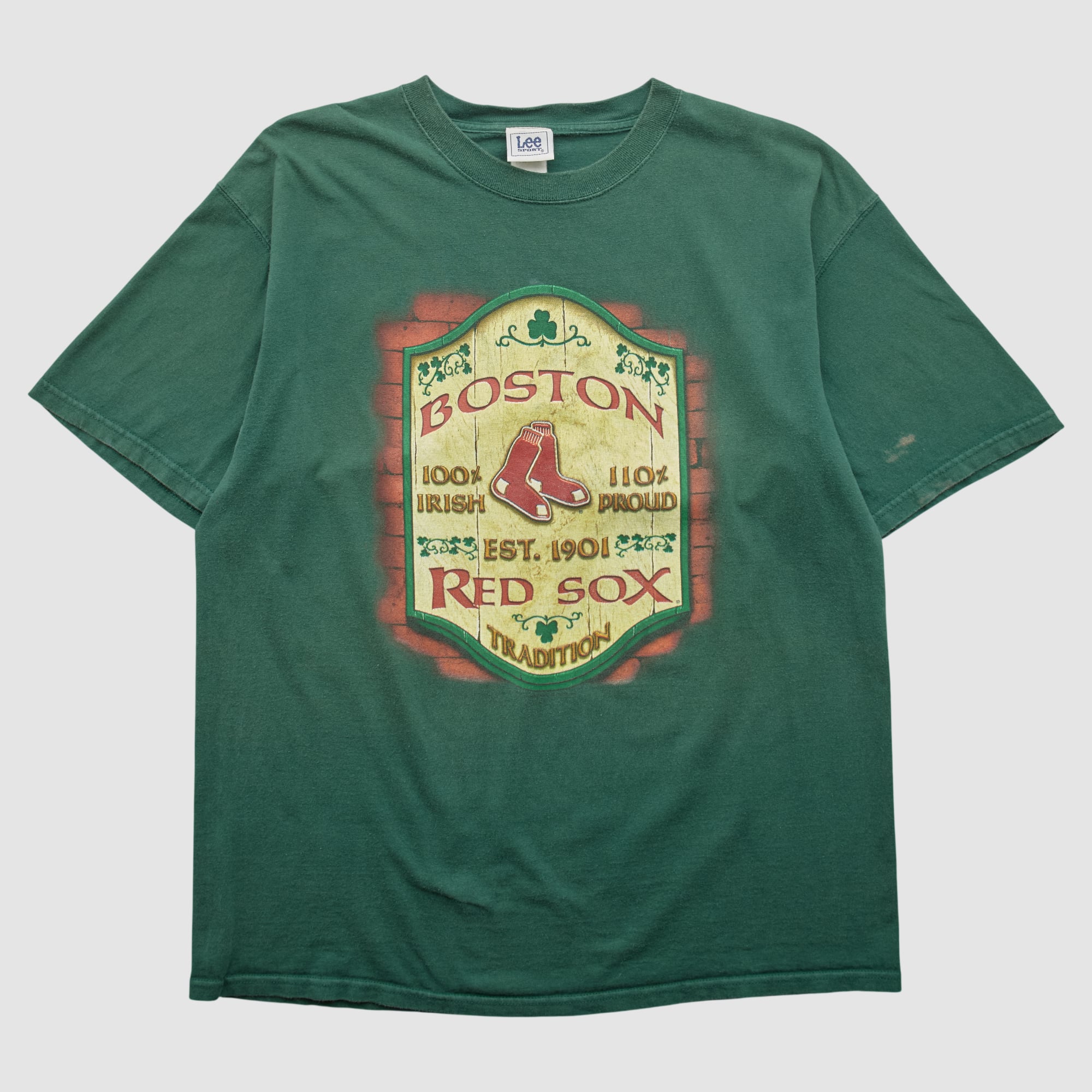 Boston Red Sox Lee Apparel 2000s T-shirt - Green - XL