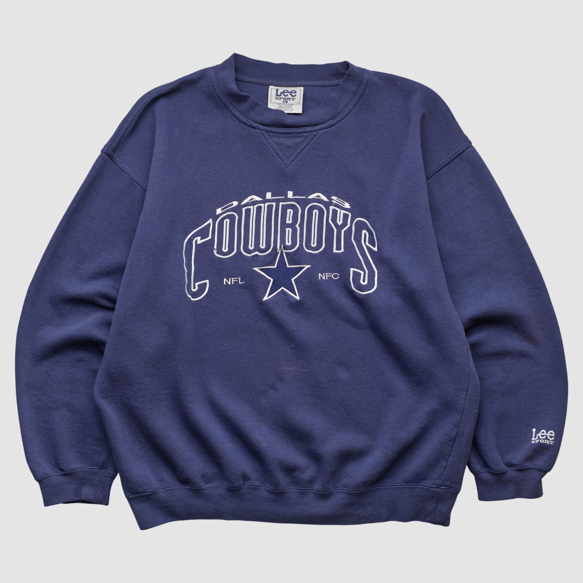 Dallas Cowboys Lee Apparel 2000s Pullover Sweatshirt - Navy - M