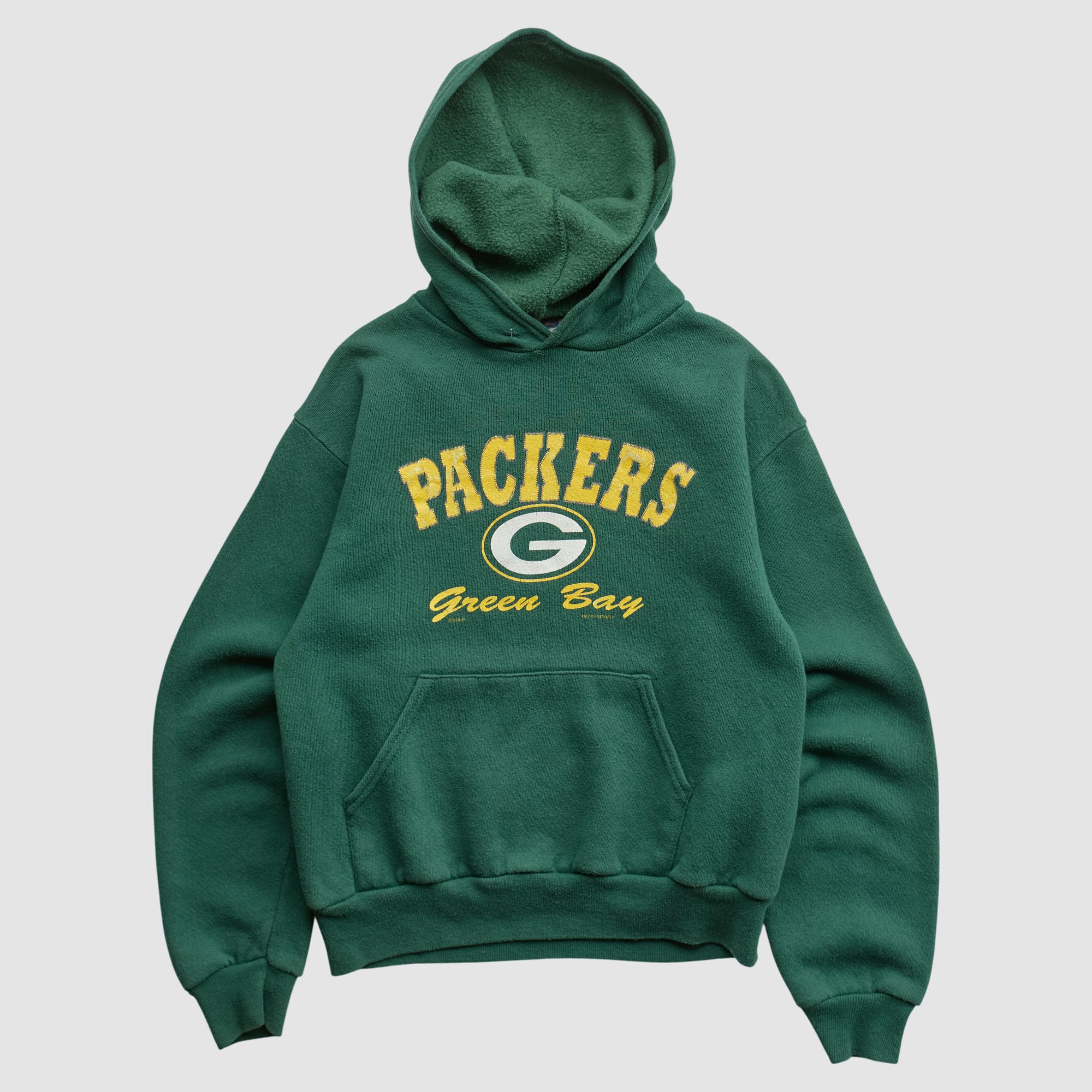 Green Bay Packers CSA 1997 Hooded Pullover Sweatshirt - Green - Yth S