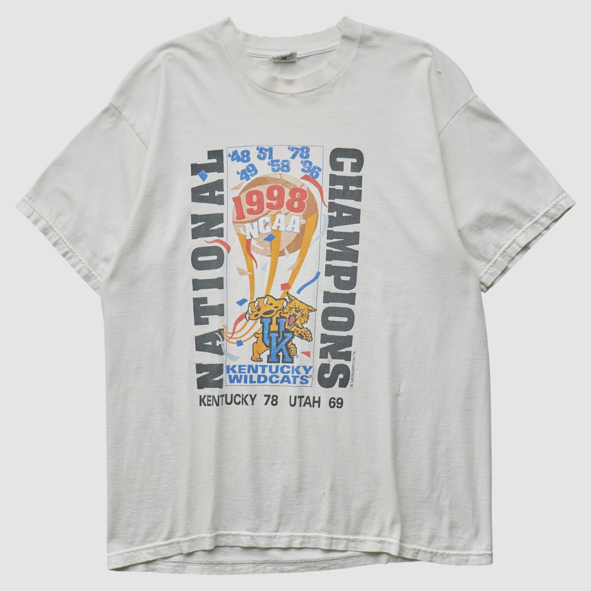 Kentucky Wildcats 1998 T-shirt - White - S