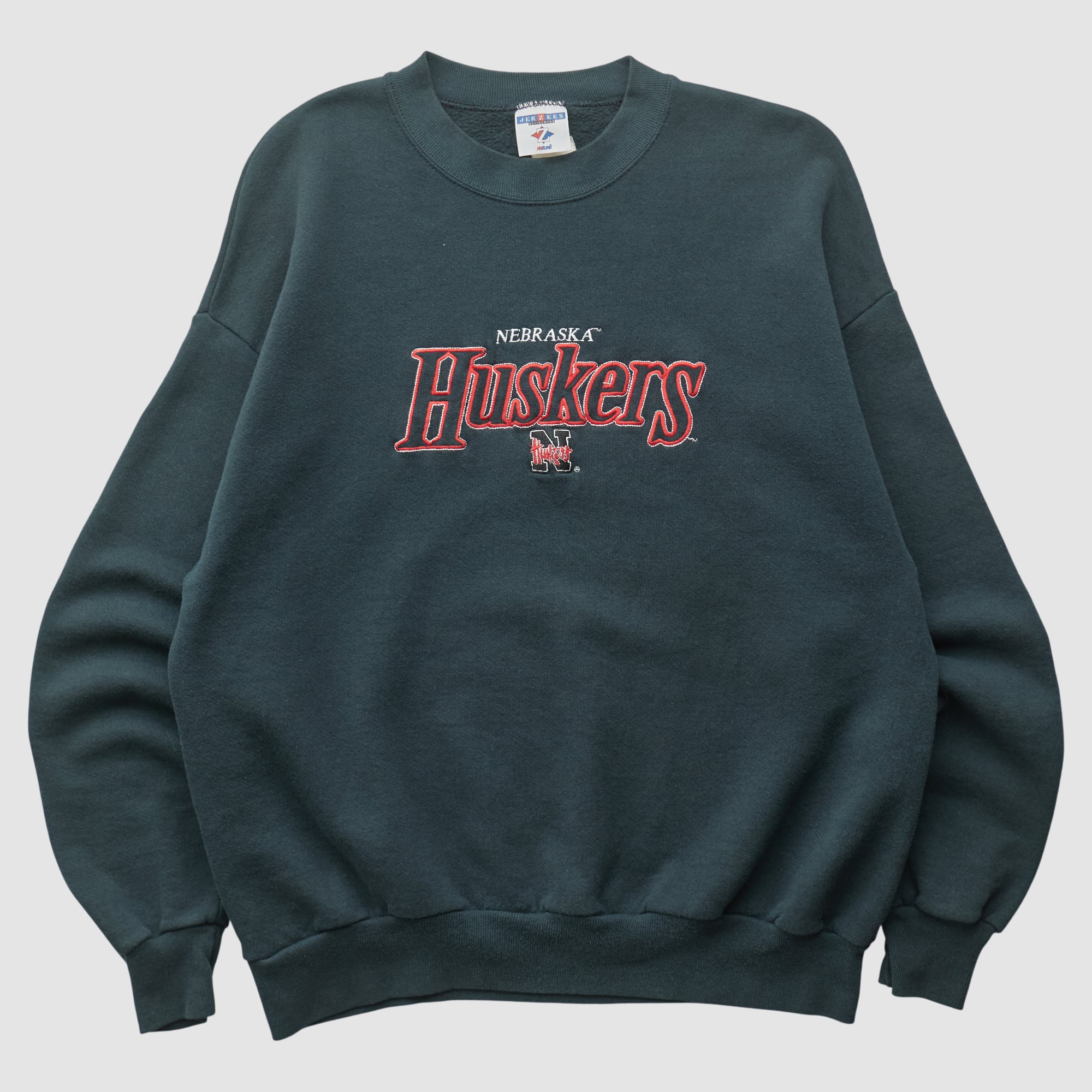 Nebraska Huskers Jerzees 2000s Pullover Sweatshirt - Black - M