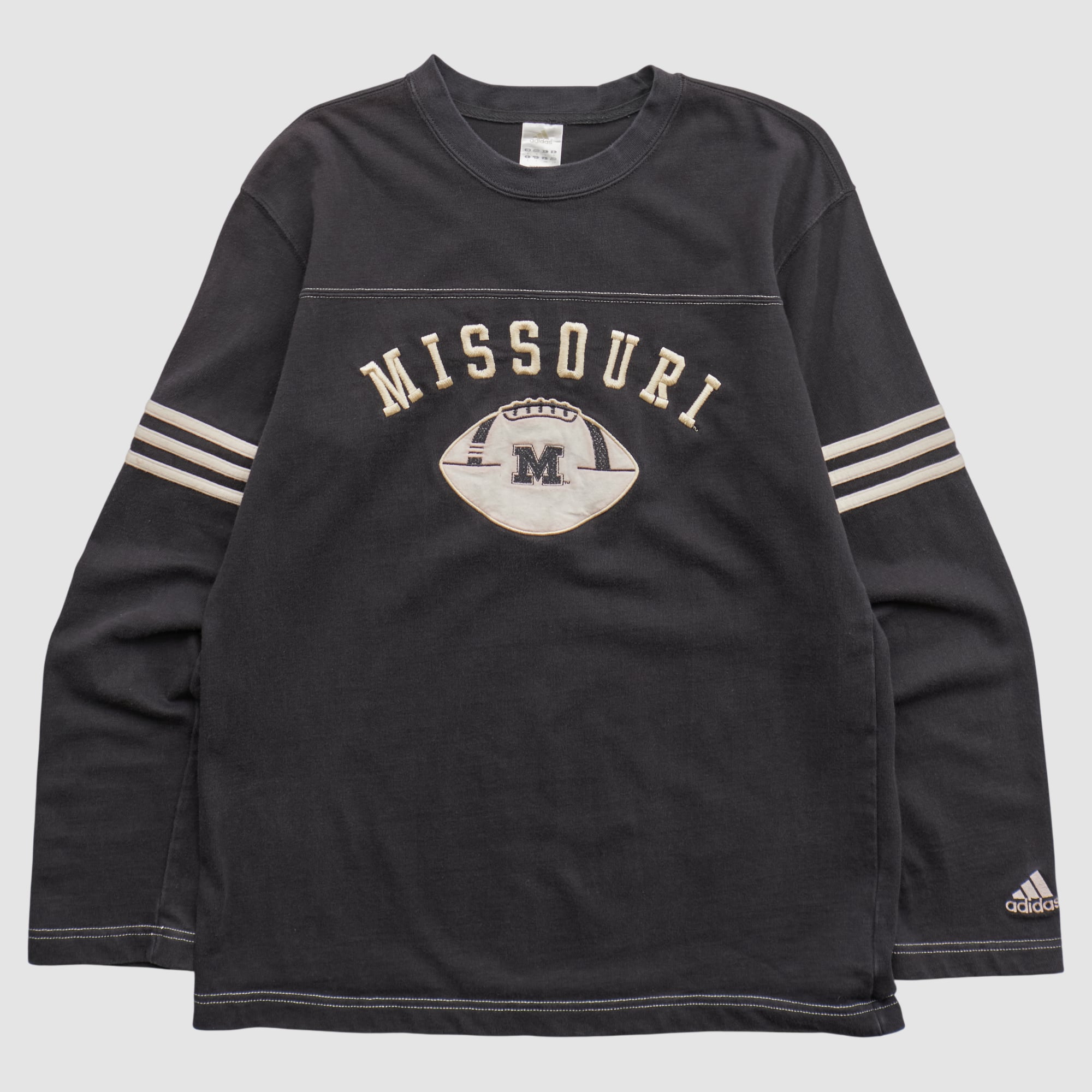 Missouri Tigers Adidas 2000s Long Sleeve T-shirt - Black - M