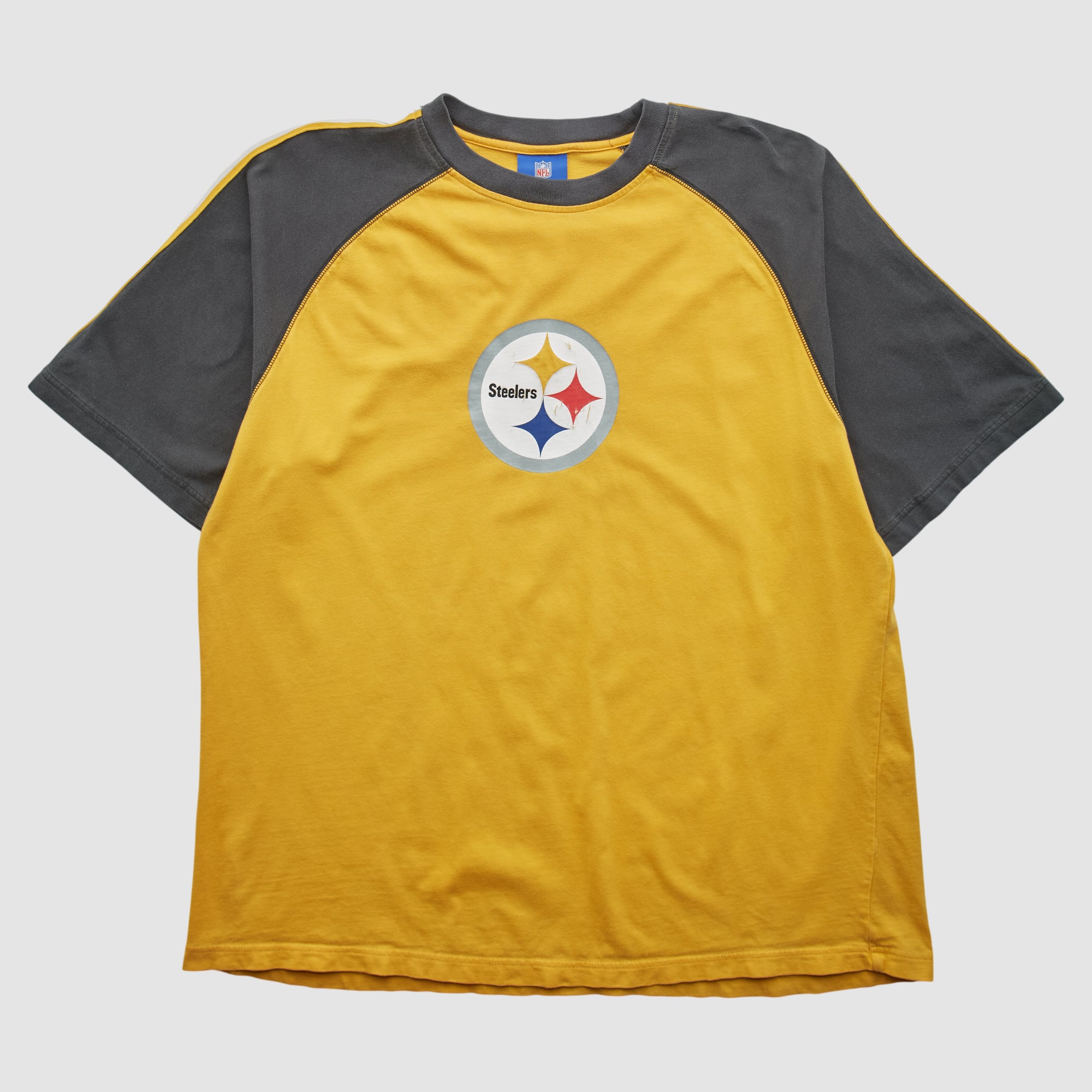 Pittsburgh Steelers Reebok 2000s T-shirt - Yellow - 2XL