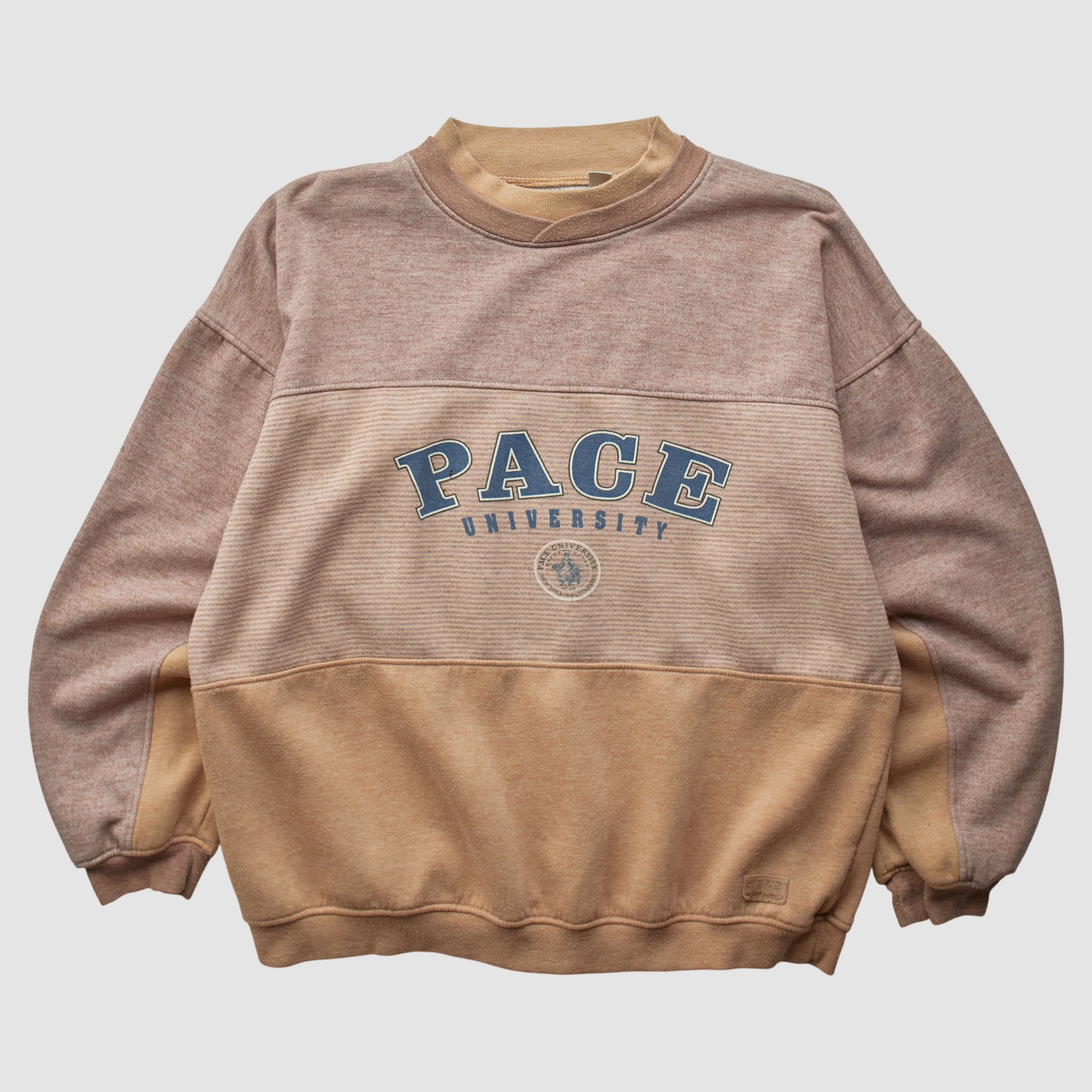 Pace University Setters Gear For Sports 90s Pullover Sweatshirt - Clay - M