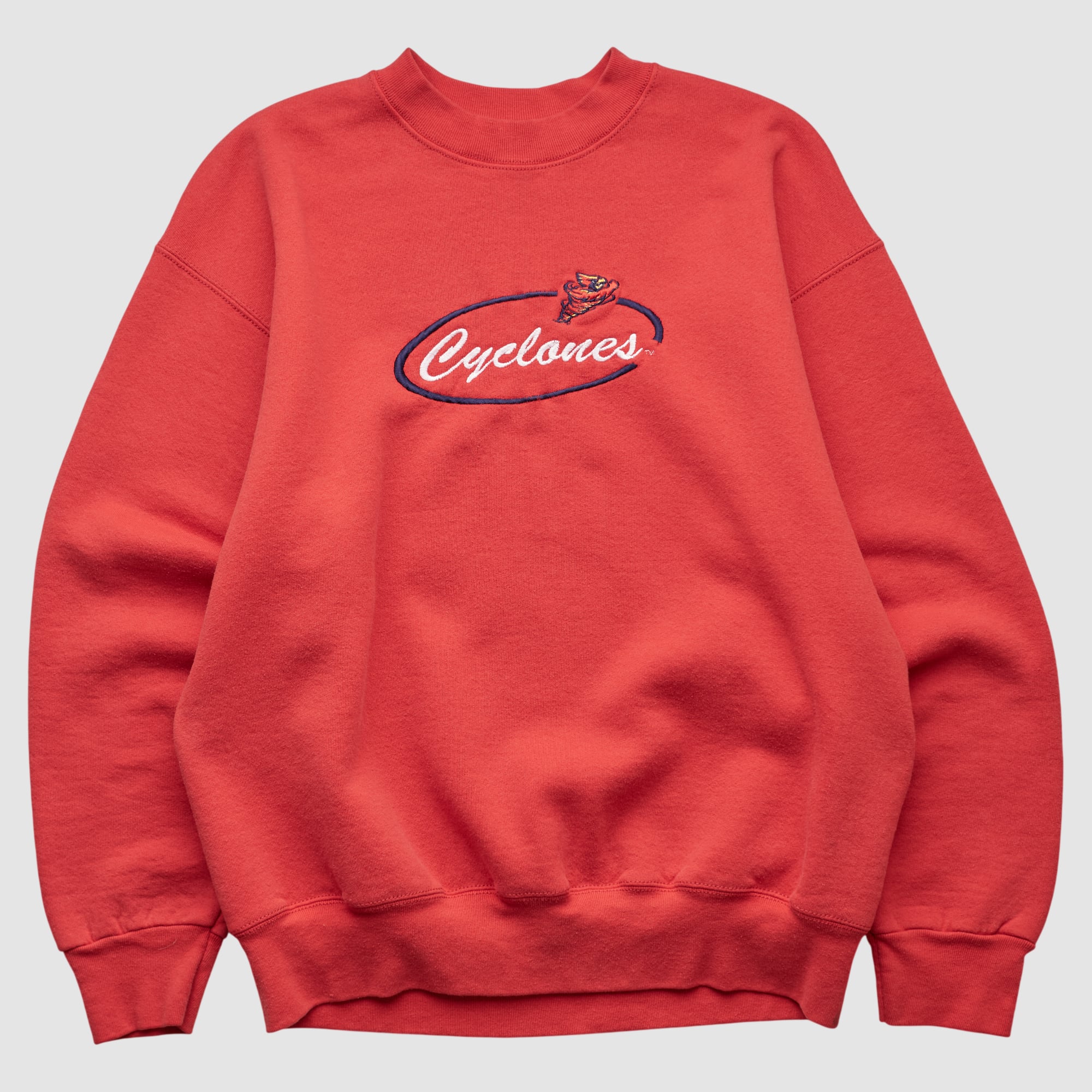 Iowa State Cyclones Fruit of the Loom 90s Pullover Sweatshirt - Red - M