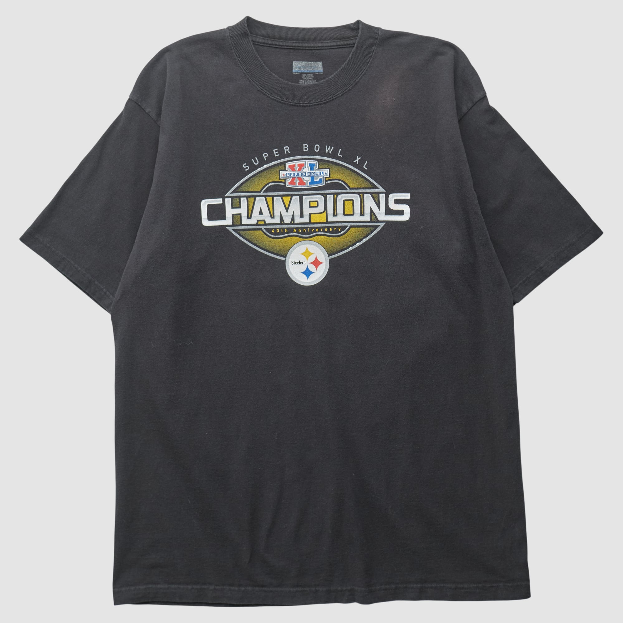 Pittsburgh Steelers Reebok 2006 T-shirt - Black - L