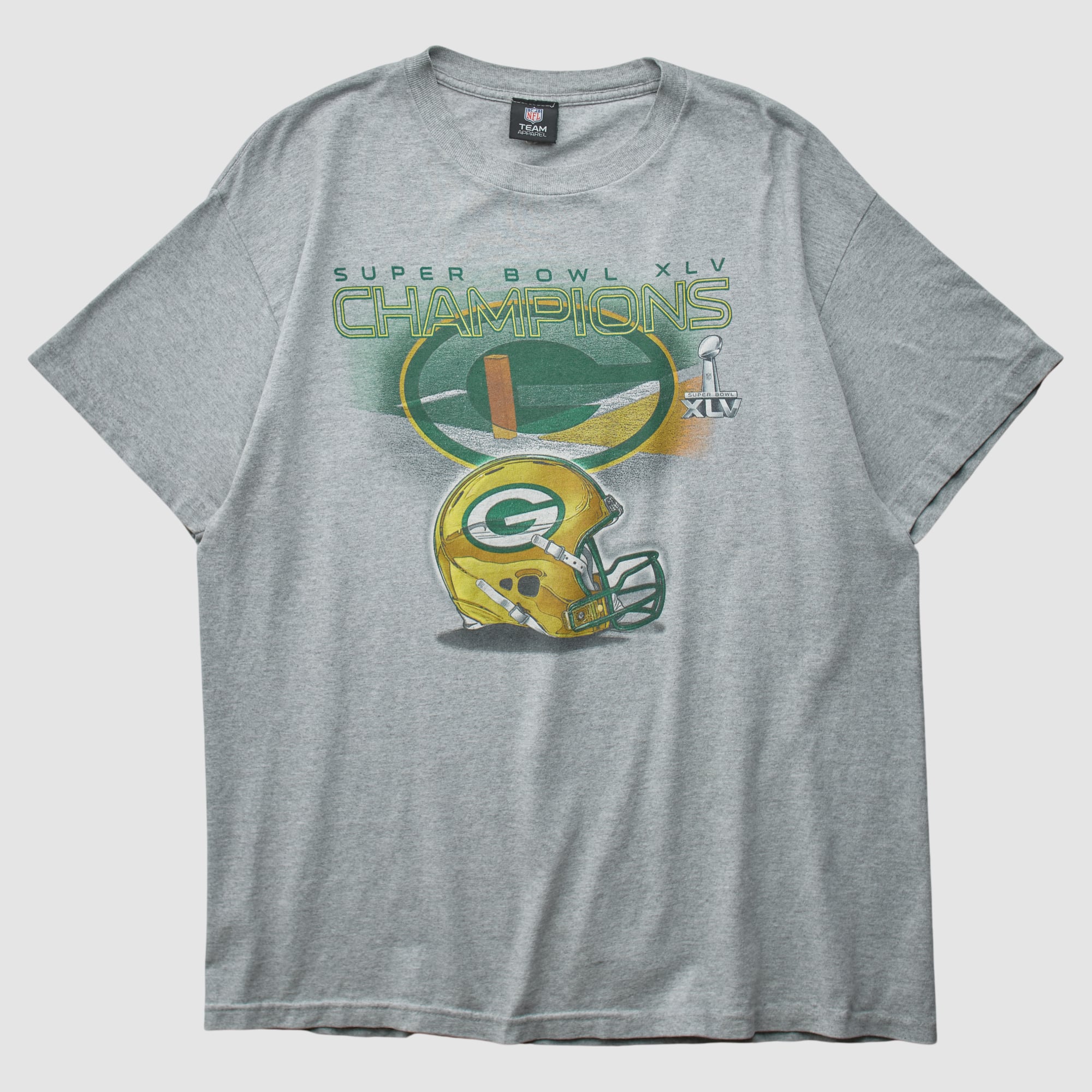 Green Bay Packers NFL 2011 T-shirt - Heather Gray - L