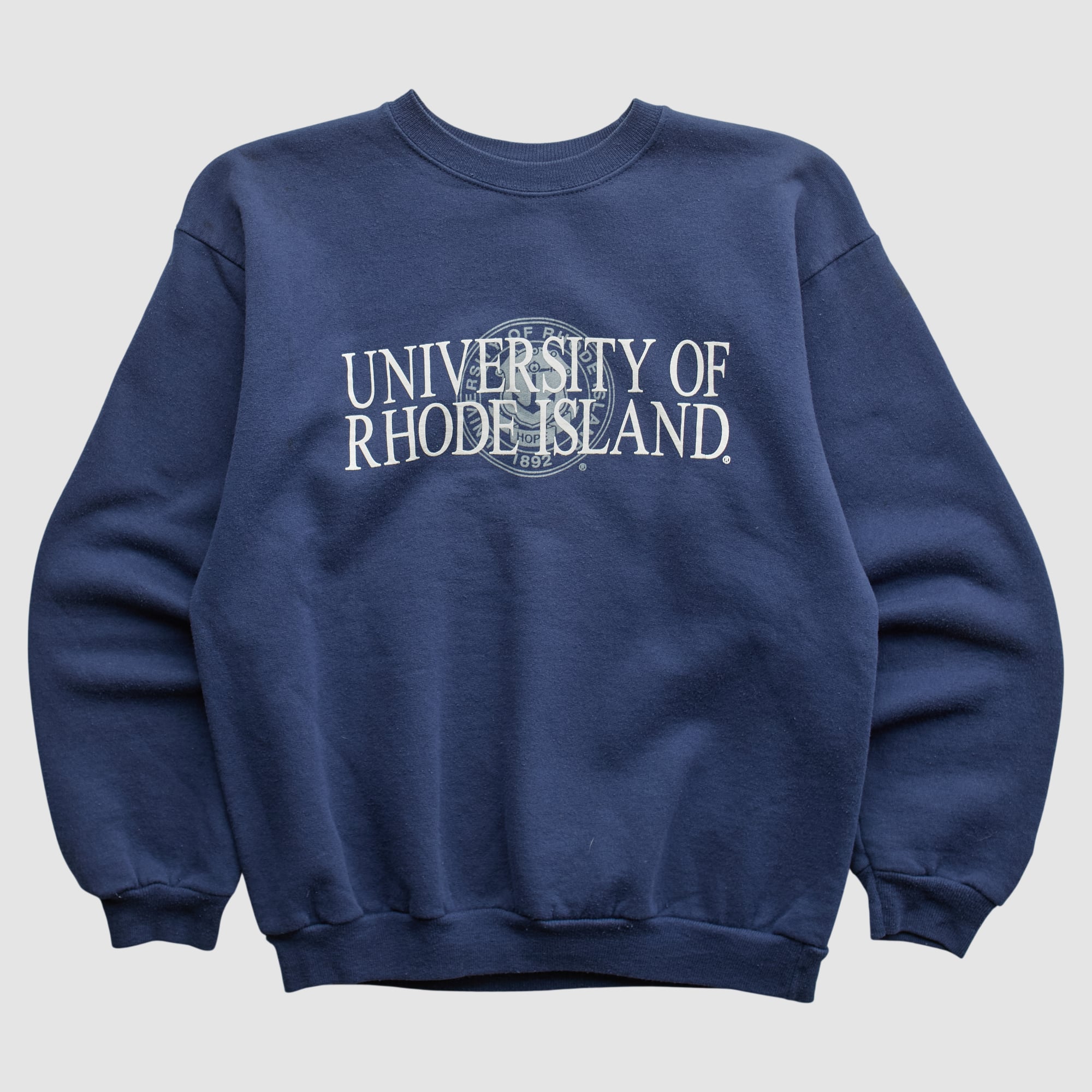Rhode Island Rams Champion 2000s 1/2 Zip Sweatshirt - Navy - XS