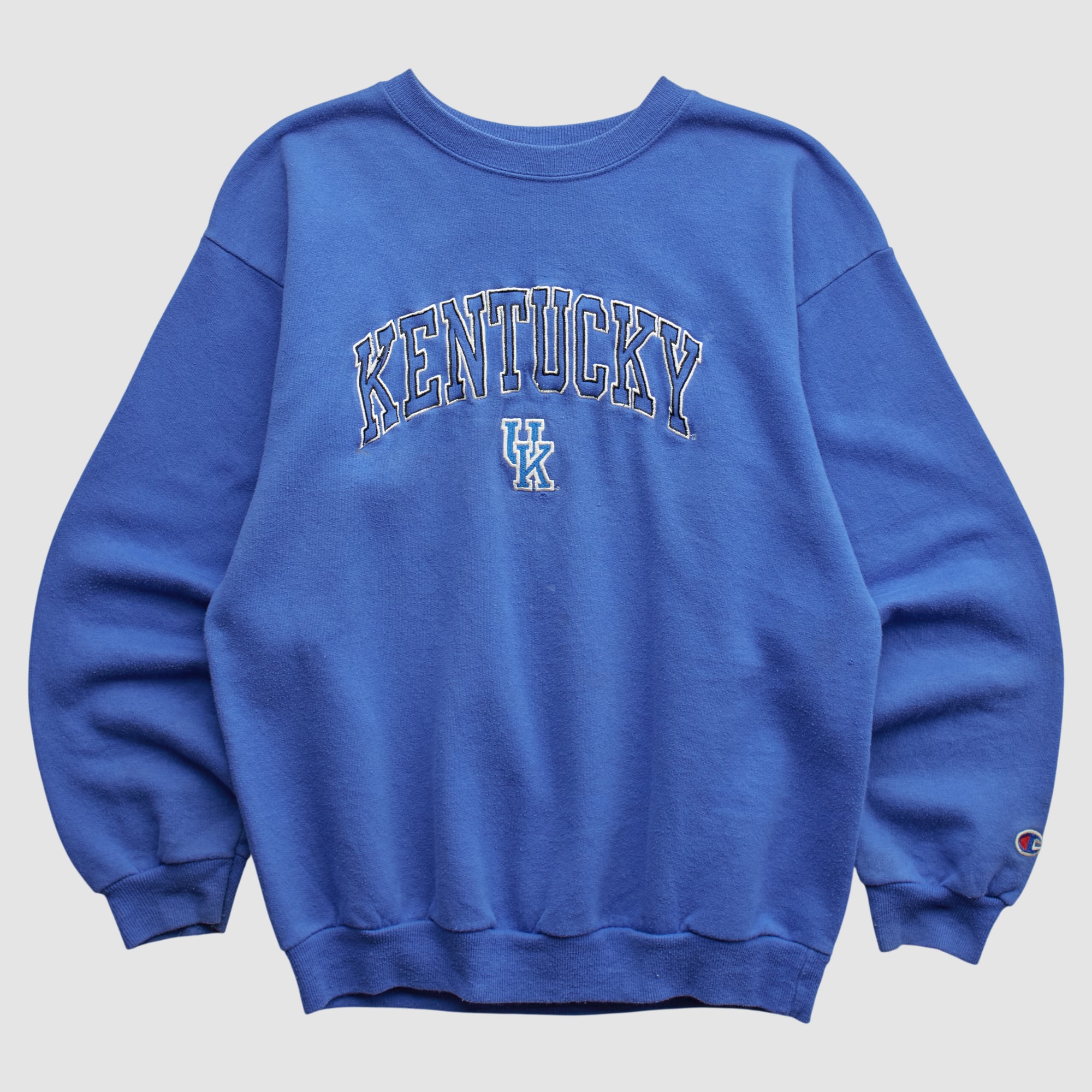 Kentucky Wildcats Champion 90s Pullover Sweatshirt - Blue - Yth L