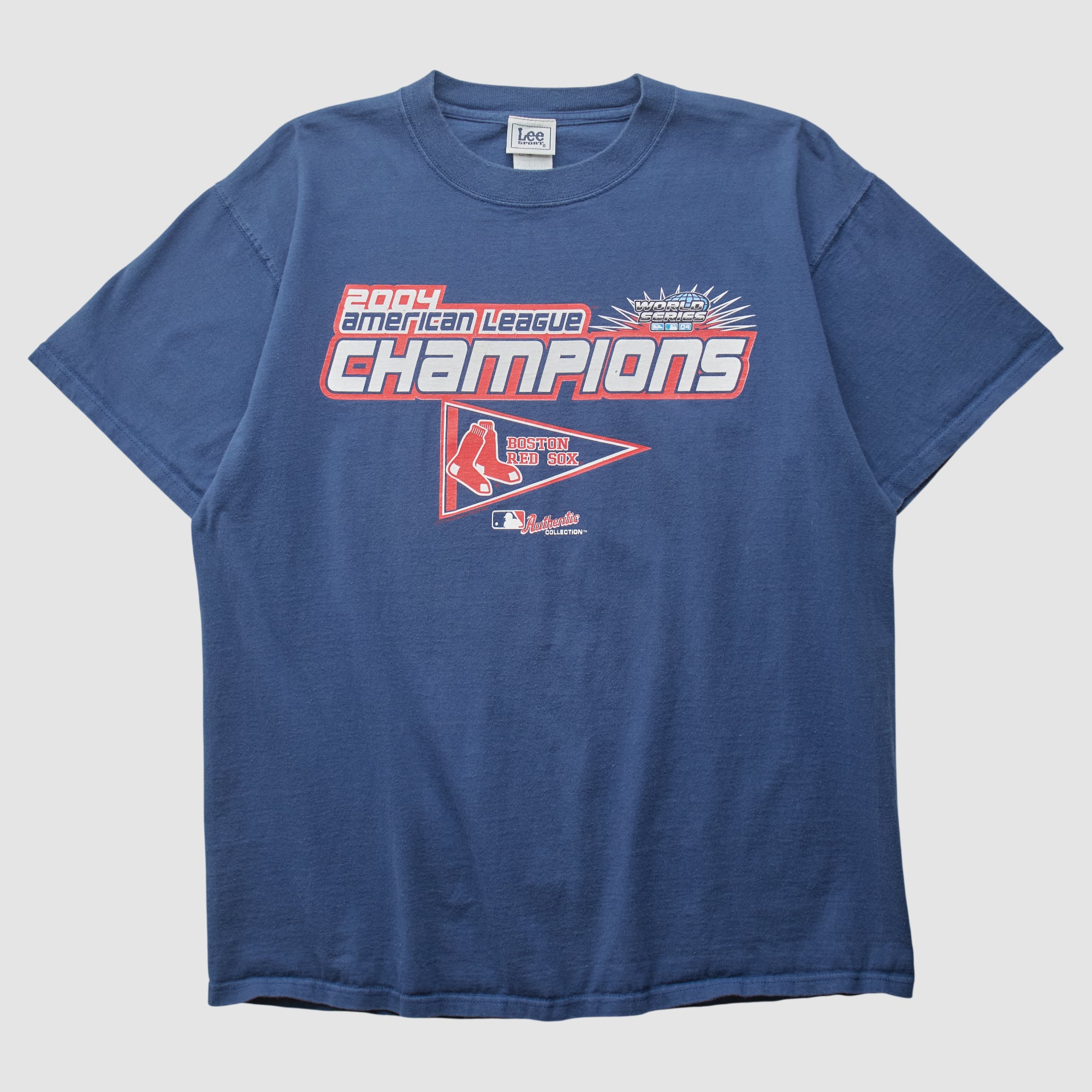 Boston Red Sox Lee Apparel 2004 T-shirt - Navy - M
