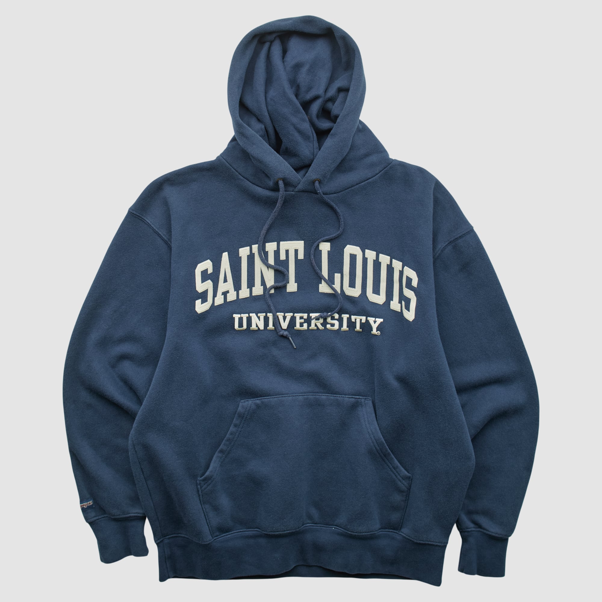 Saint Louis Billikens Jansport 2000s Hooded Pullover Sweatshirt - Navy - M