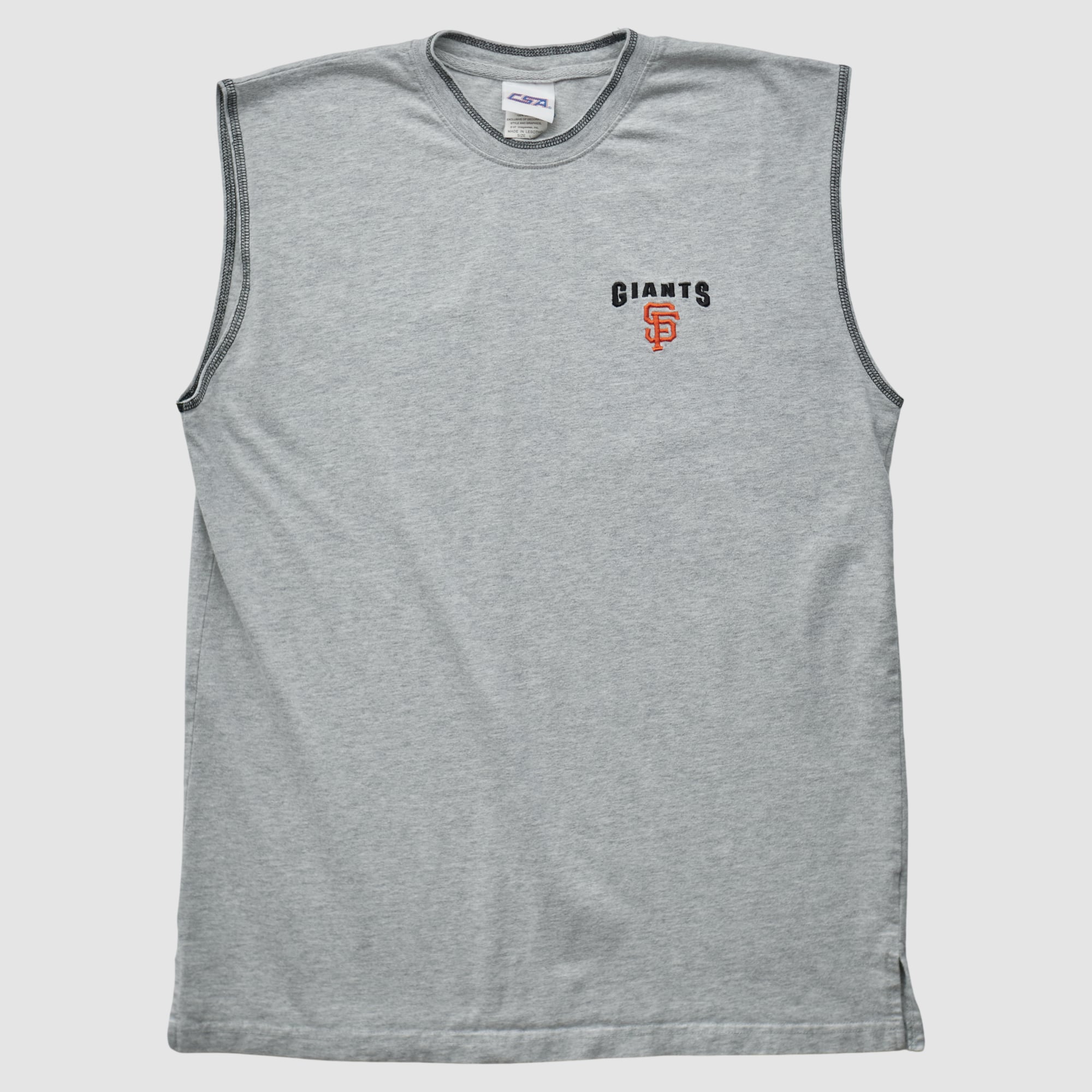 San Francisco Giants CSA 2000s Tank - Heather Gray - M