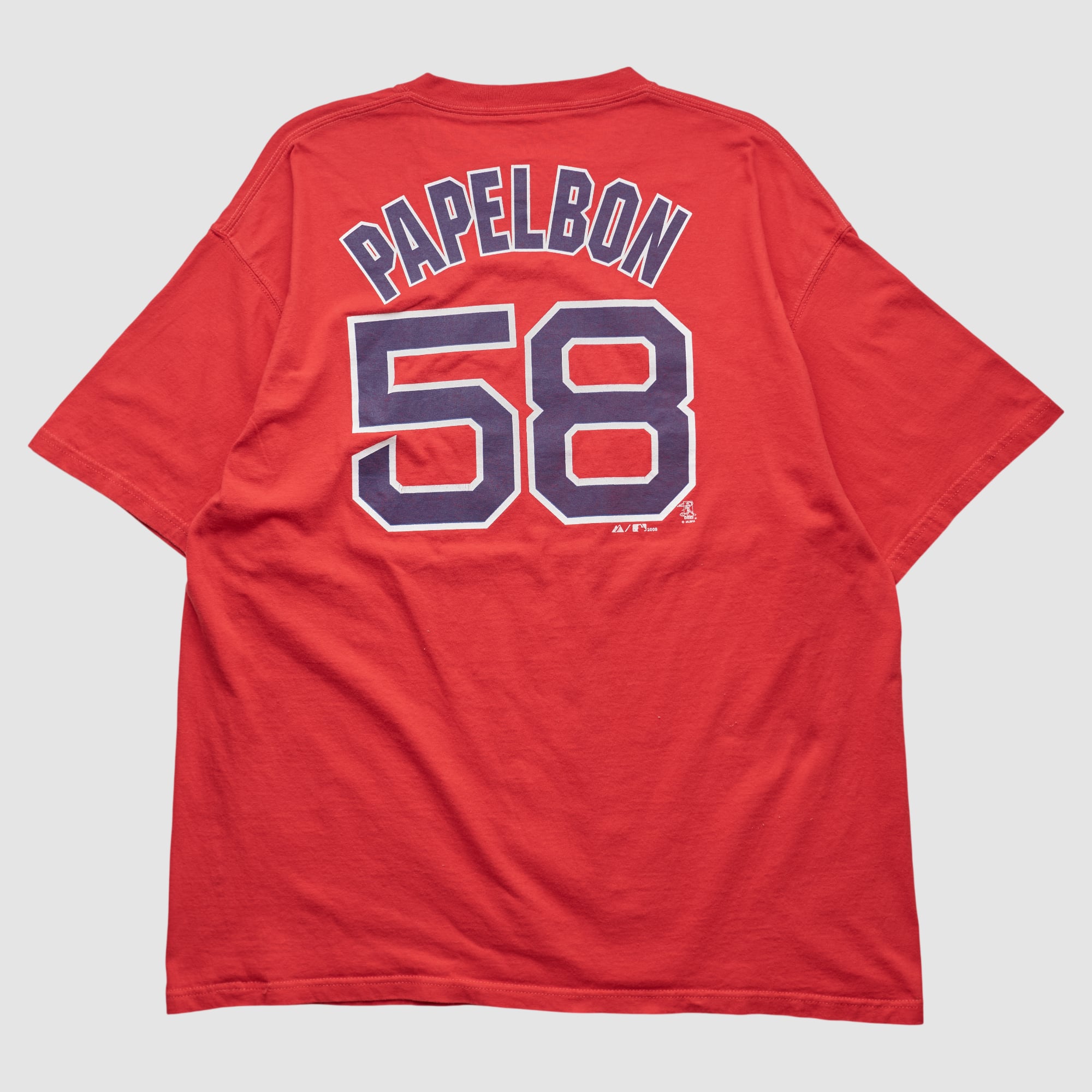 Boston Red Sox Majestic 2008 T-shirt - Red - 2XL