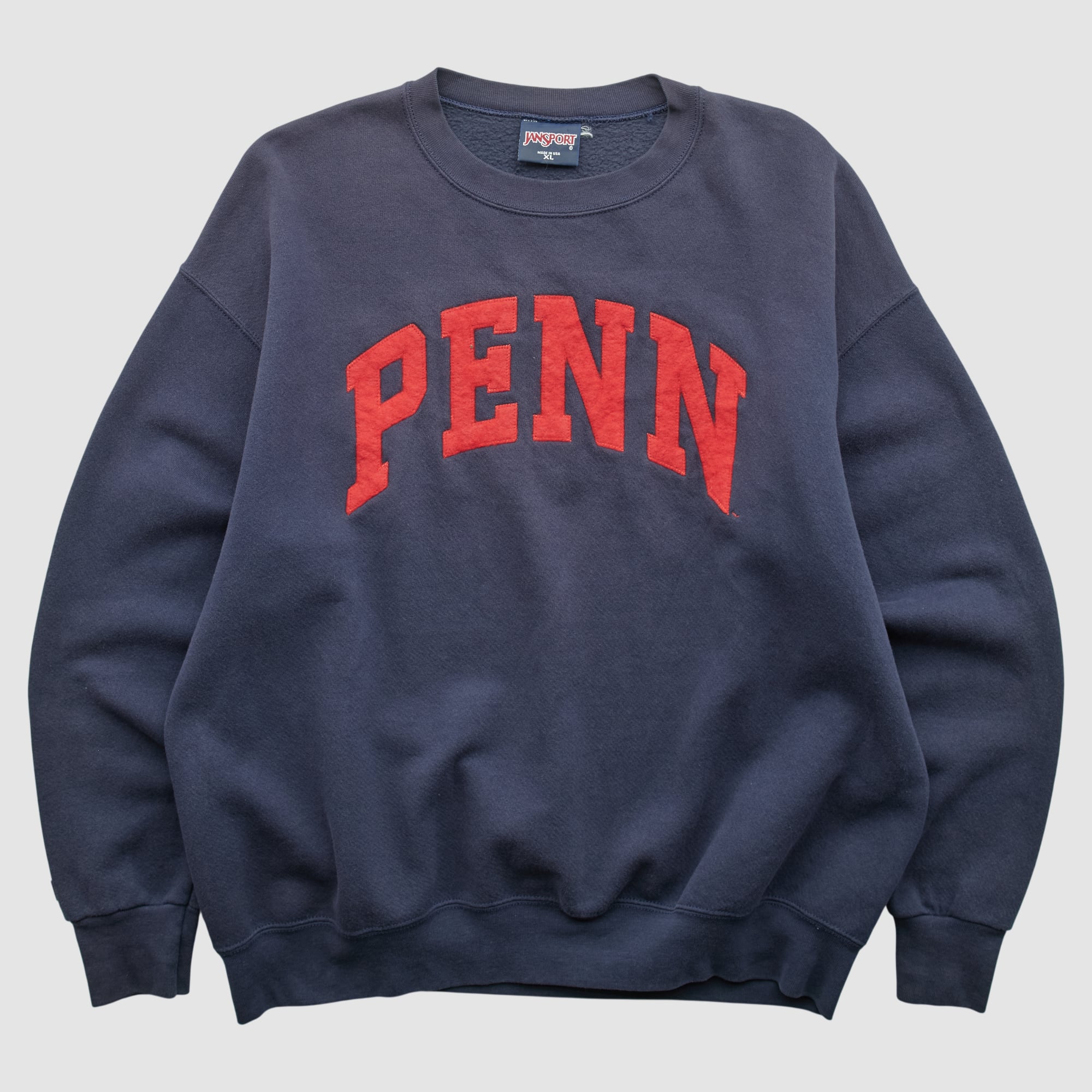 Pennsylvania Quakers Jansport 90s Pullover Sweatshirt - Navy - M