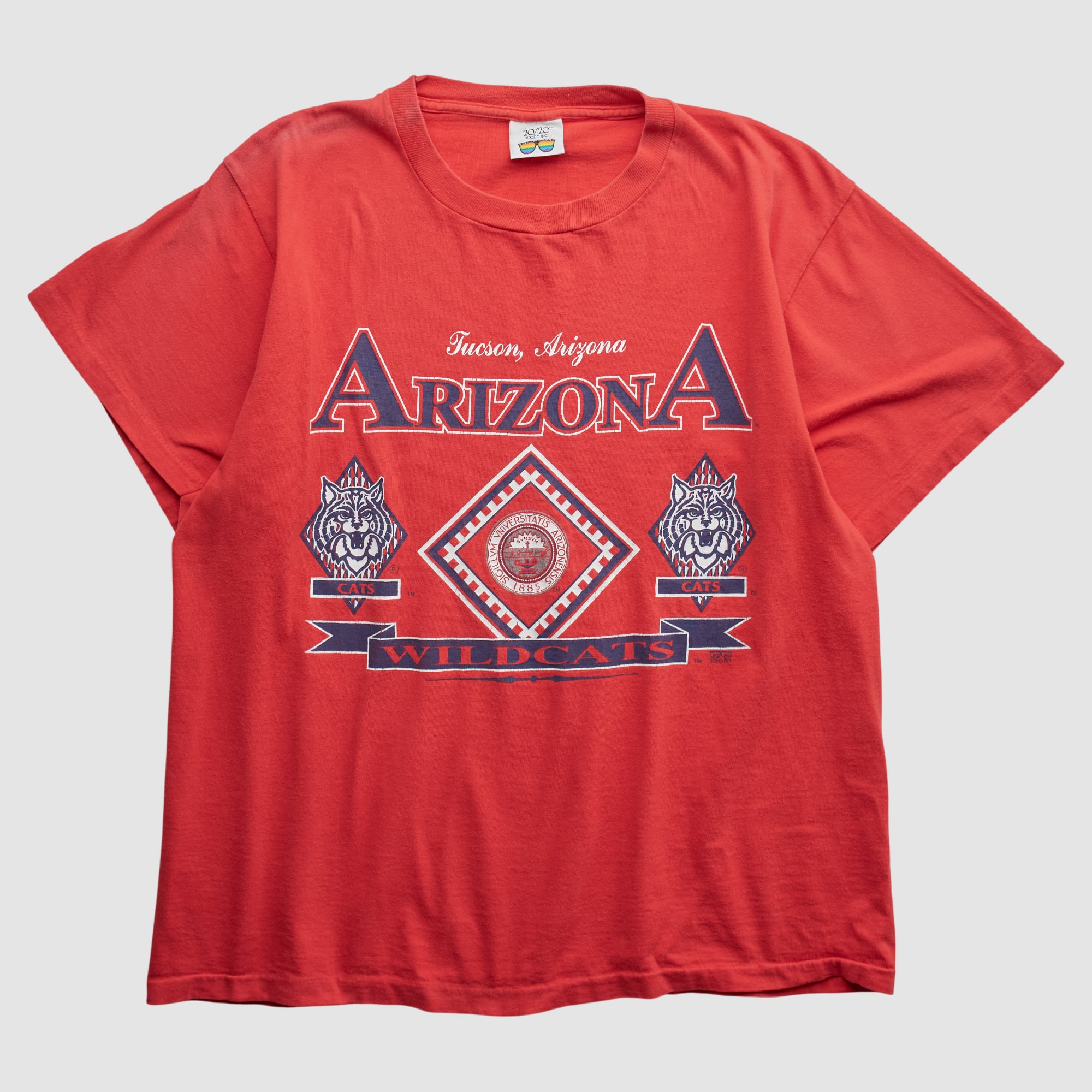 Arizona Wildcats 20/20 Sport Inc 90s T-shirt - Red - M